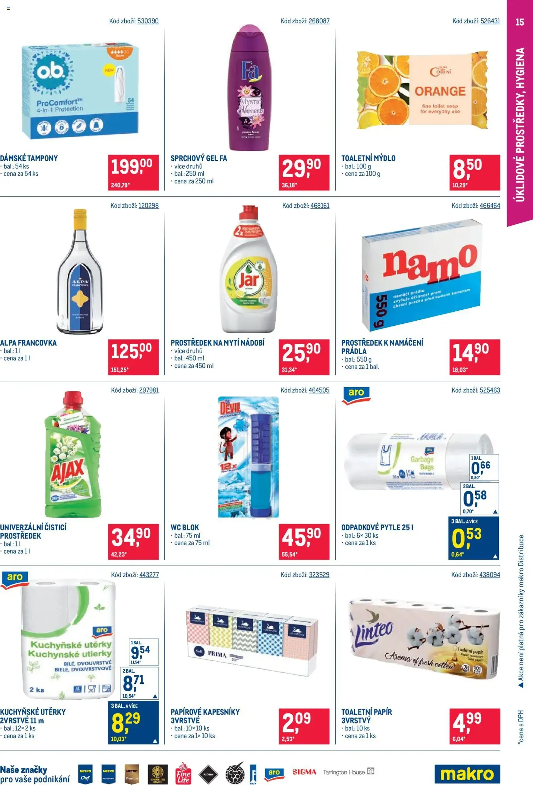 Makro leták - Maloobchod - platný leták od 15.07.2026 strana 15 z 18