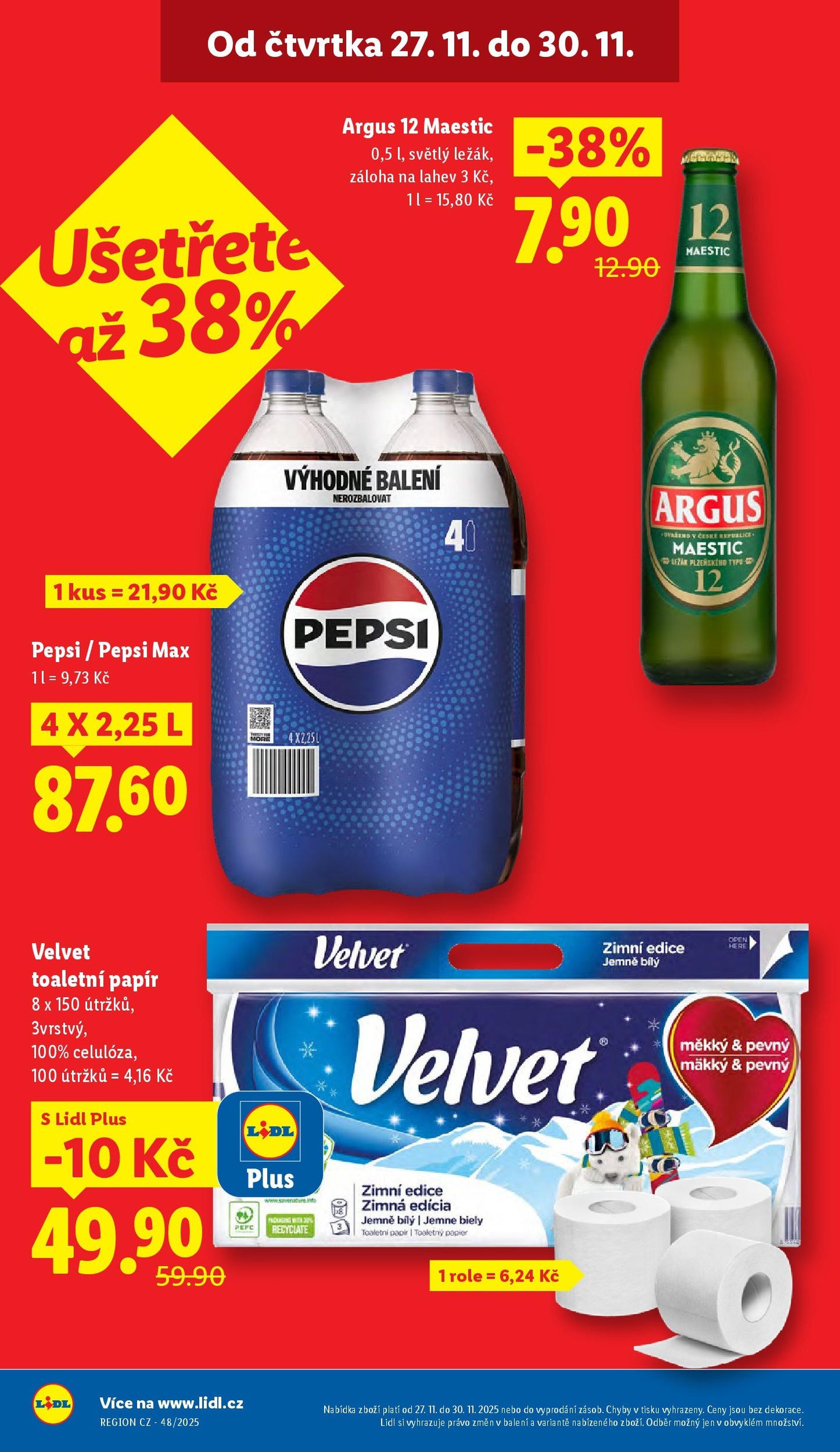Lidl Black Friday - platný leták od 27.11.2025 strana 8 z 61