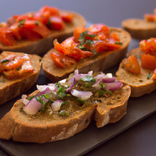 Anteprima ricetta Bruschette