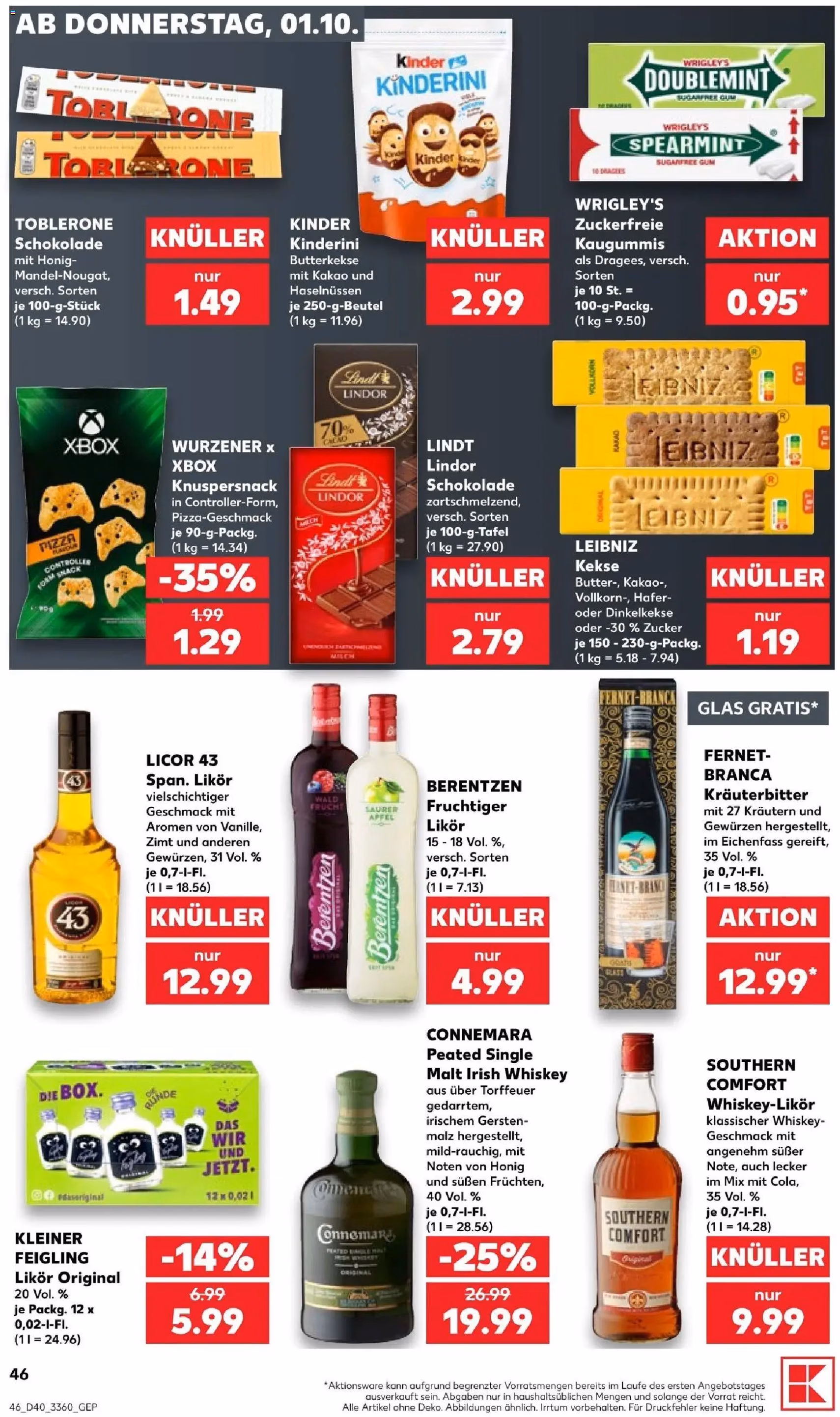 Kaufland Prospekt - Gültiger Prospekt ab 01.10.2026, Seite 50 von insgesamt 70