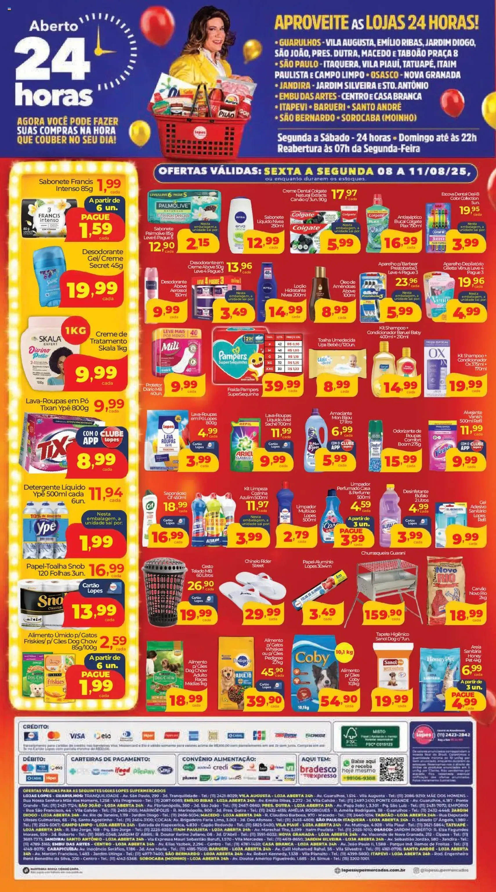 Lopes Supermercados - Ofertas da semana - folheto válido a partir de 08/08/2025 página 4 de 4