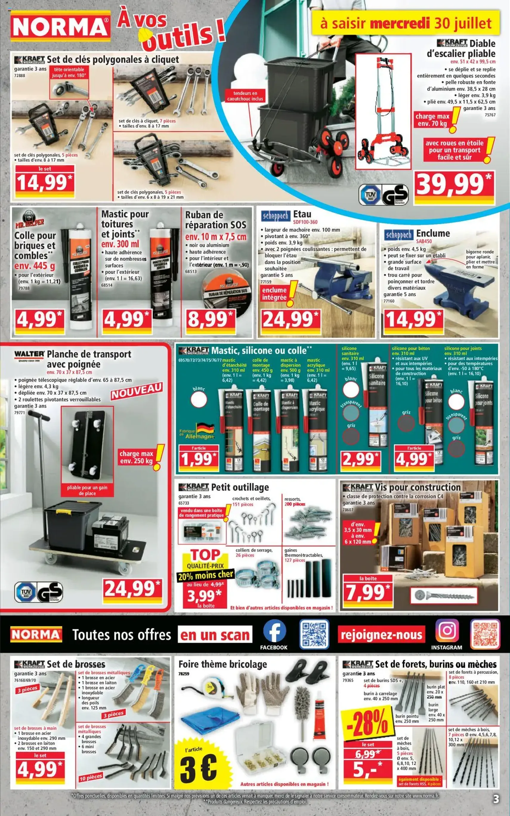 Norma catalogue - brochure valable à partir du 30/07/2025, page 3 sur 12 Norma catalogue - brochure valable à partir du 30/07/2025, page 3 sur 12
