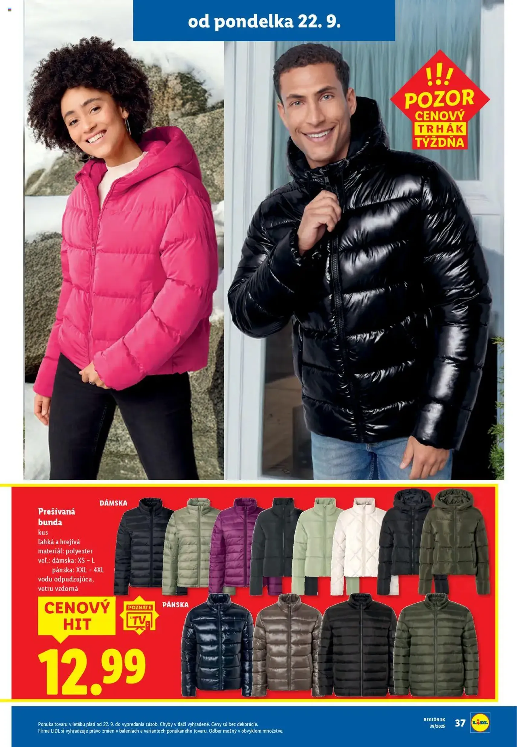 Lidl leták - platný leták od 22.09.2025 strana 59 z 99 Lidl leták - platný leták od 22.09.2025 strana 59 z 99