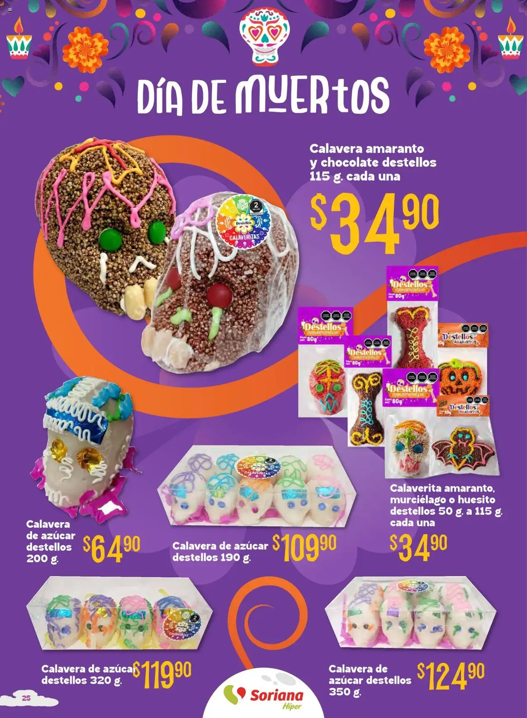 Soriana - Halloween y Día de muertos Híper Nacional - folleto válido desde 16/10/2025 página 25 de 29 Soriana - Halloween y Día de muertos Híper Nacional - folleto válido desde 16/10/2025 página 25 de 29