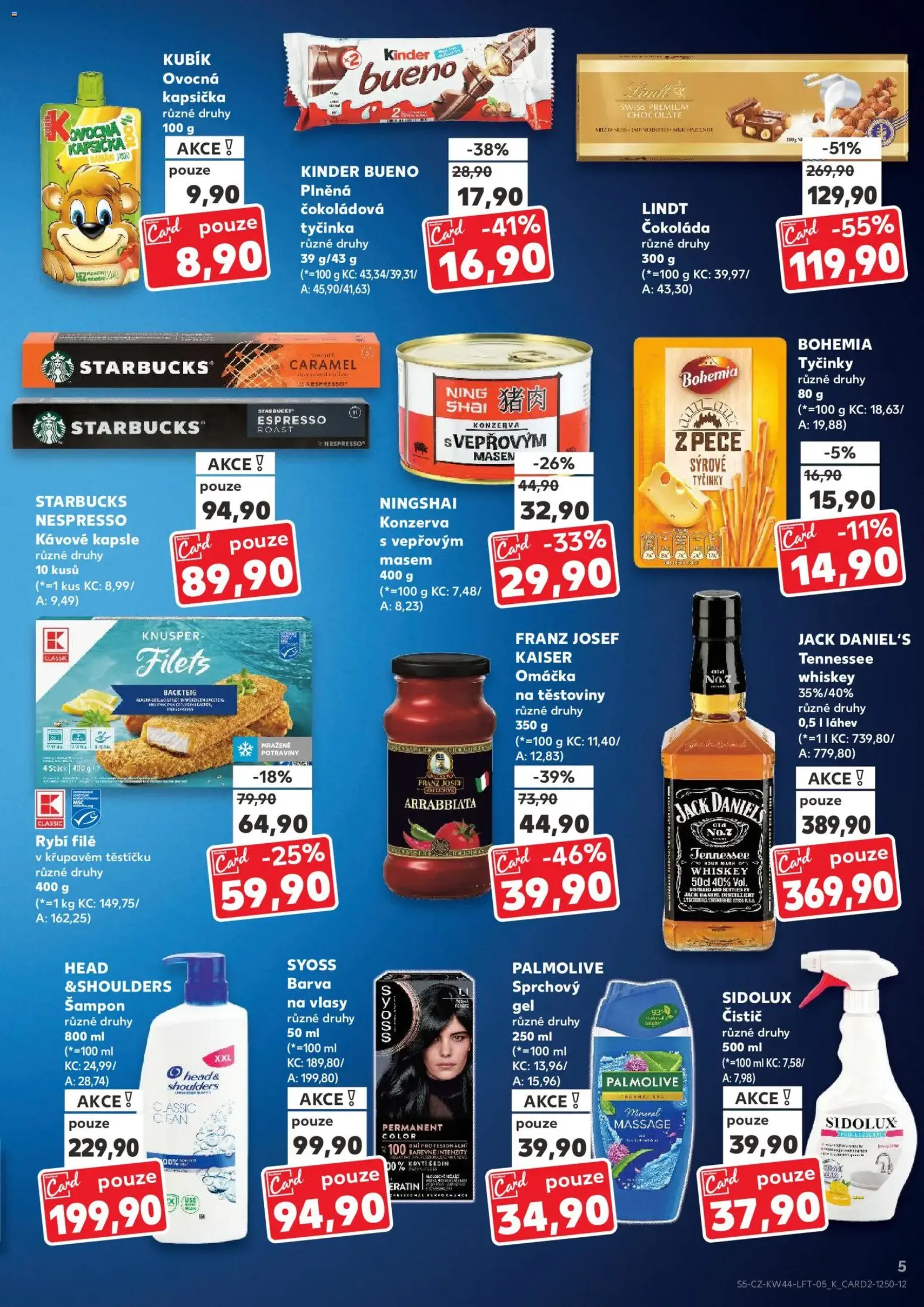 Kaufland leták - platný leták od 29.10.2025 strana 5 z 60