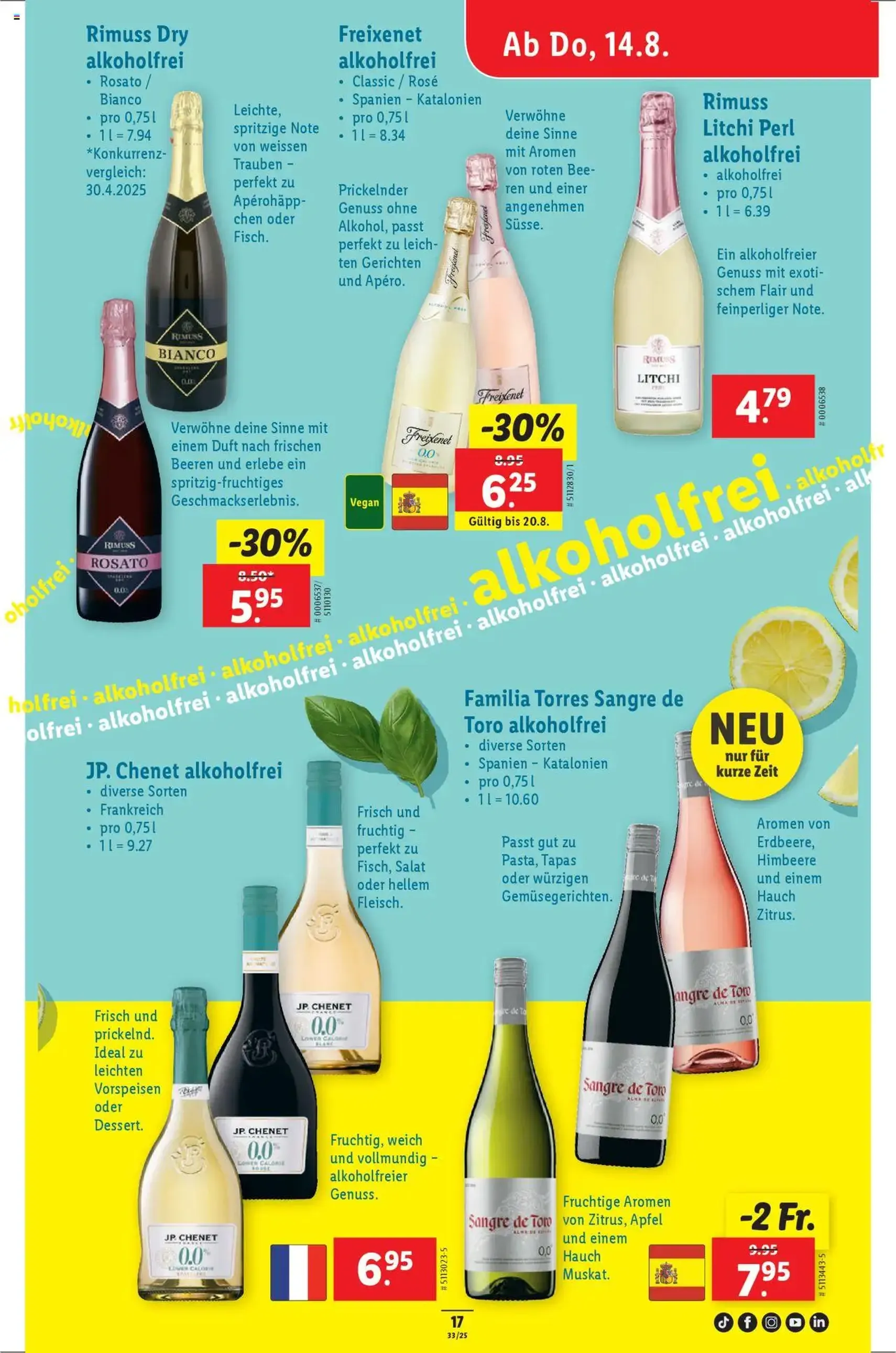 Lidl Aktionen - Gültiger Prospekt ab 14.08.2025, Seite 19 von insgesamt 34