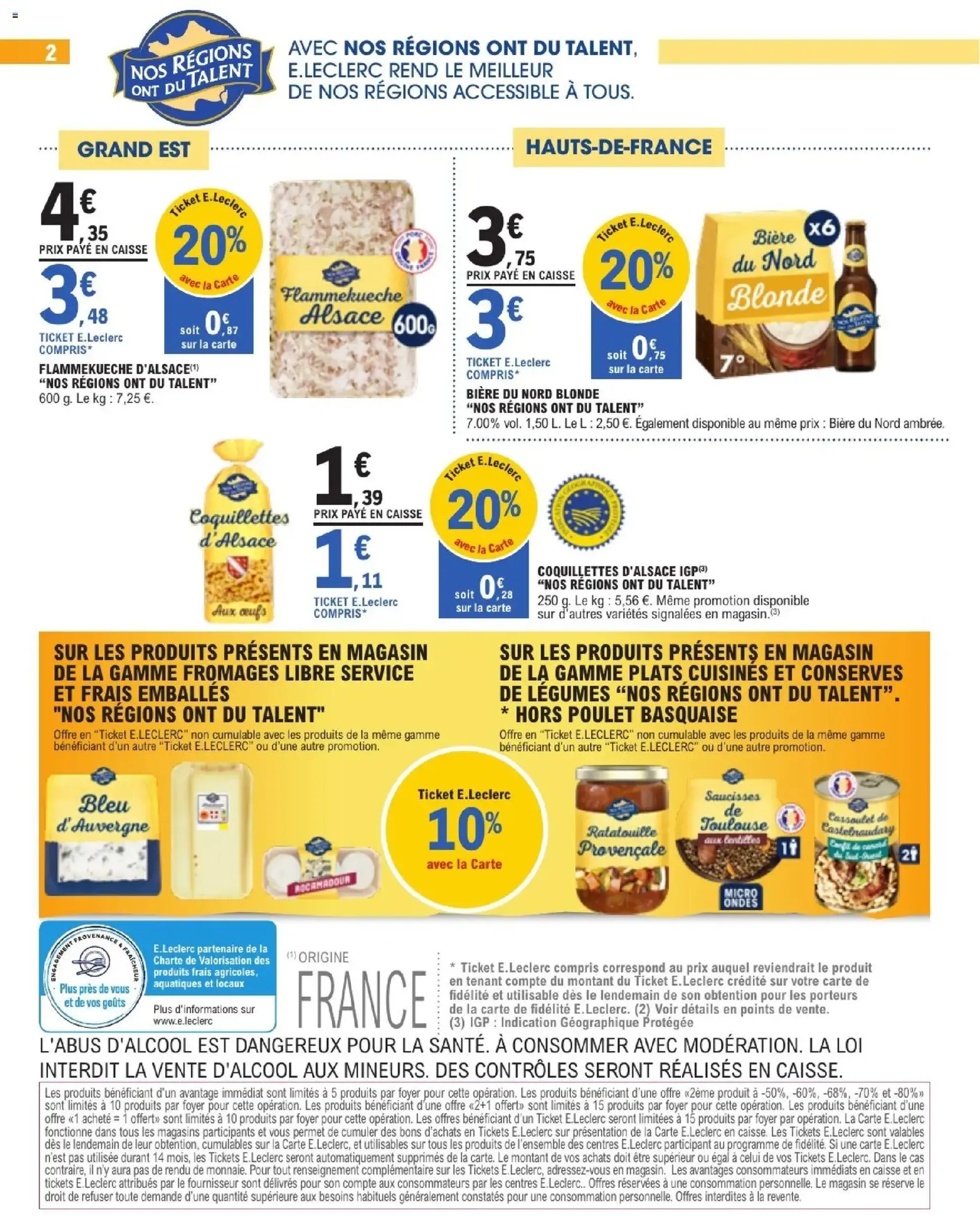 E.Leclerc catalogue semaine 11 - brochure valable à partir du 10/03/2026, page 2 sur 56