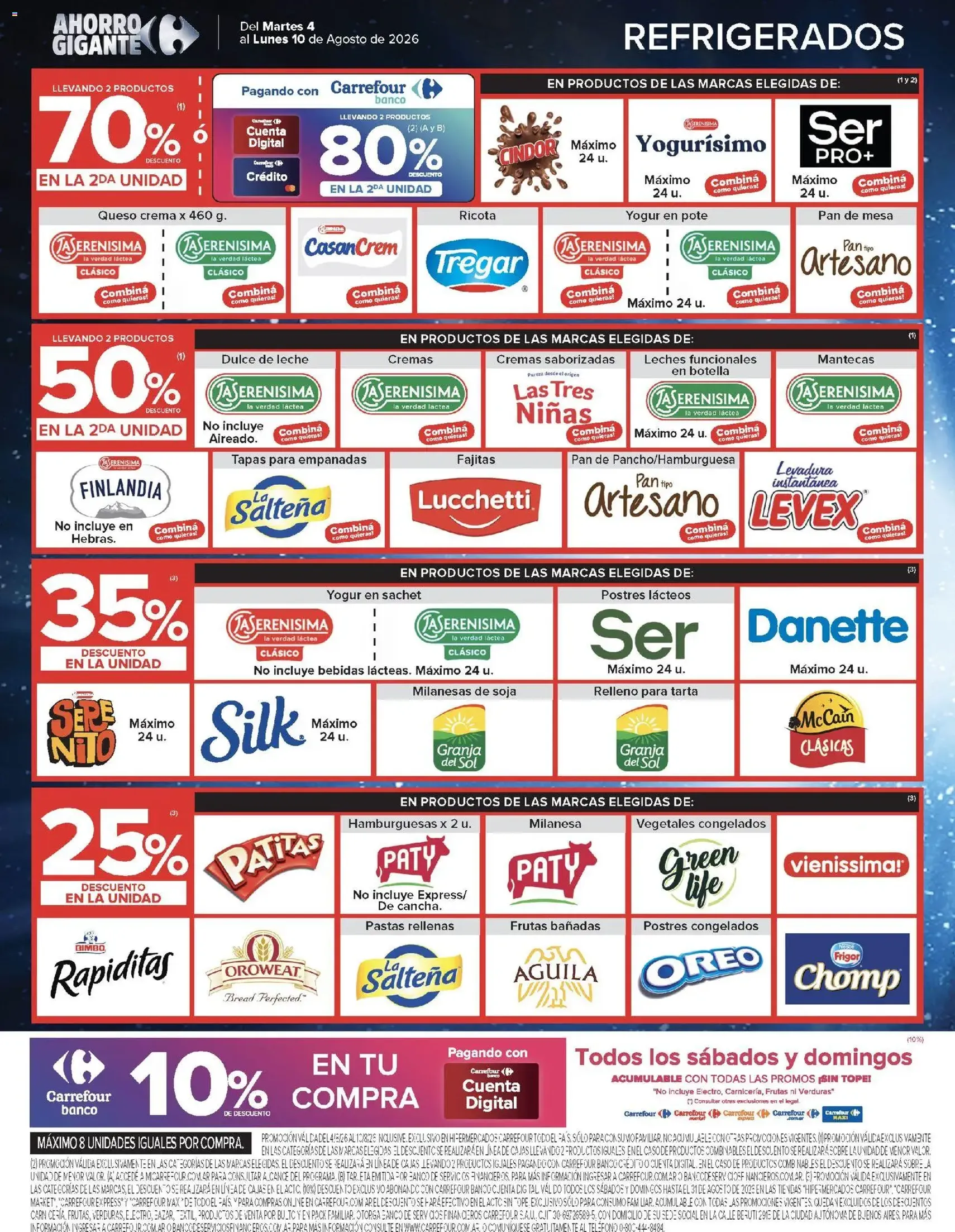 Carrefour ofertas - folleto válido desde 04/08/2026 página 8 de 55