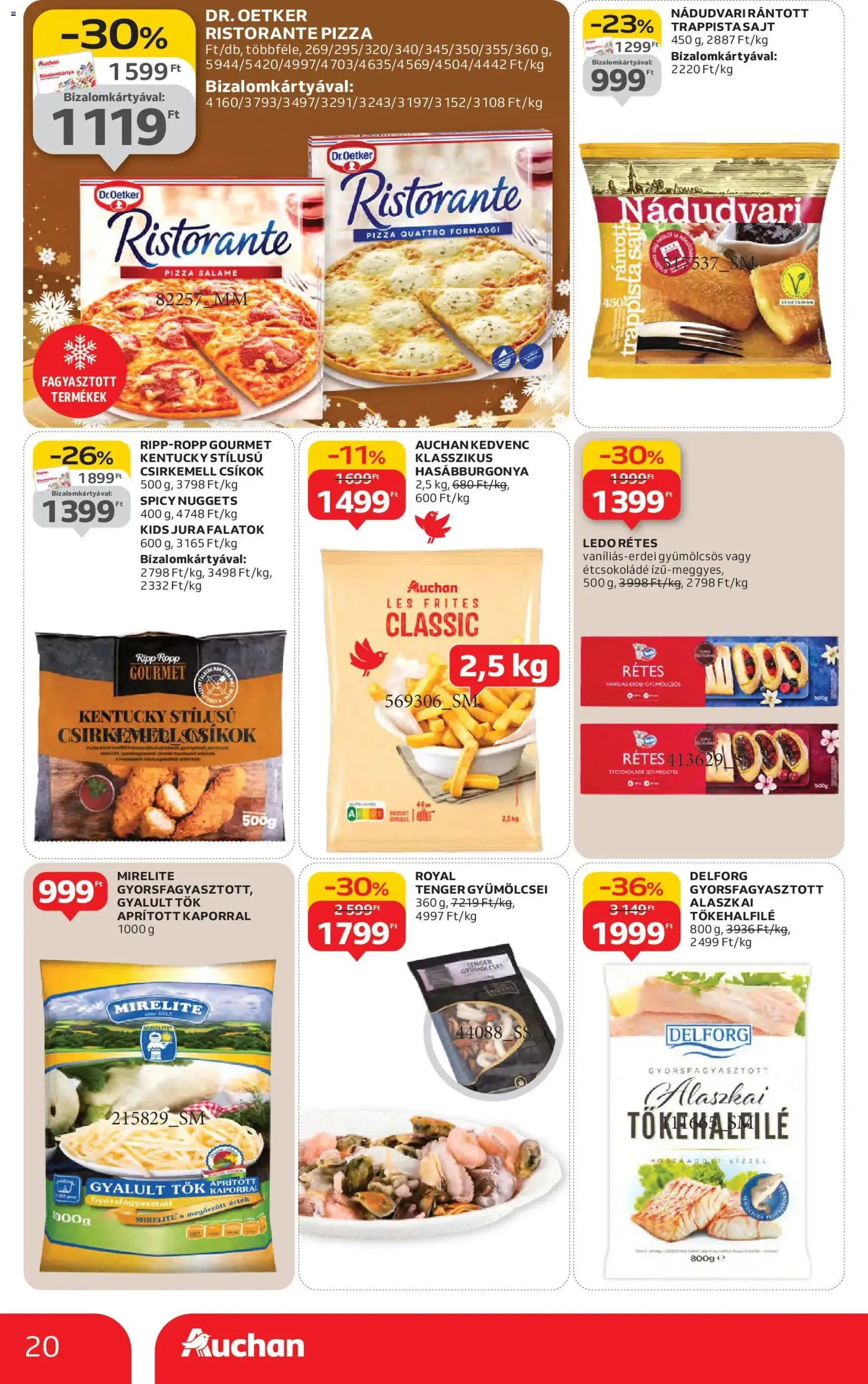 Auchan Akciós újság - 2025.11.27. érvényes szórólap 20 oldal 82 oldalból