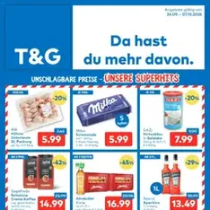 T&G Flugblatt - Prospekt Vorschau gültig ab 24.09.2026