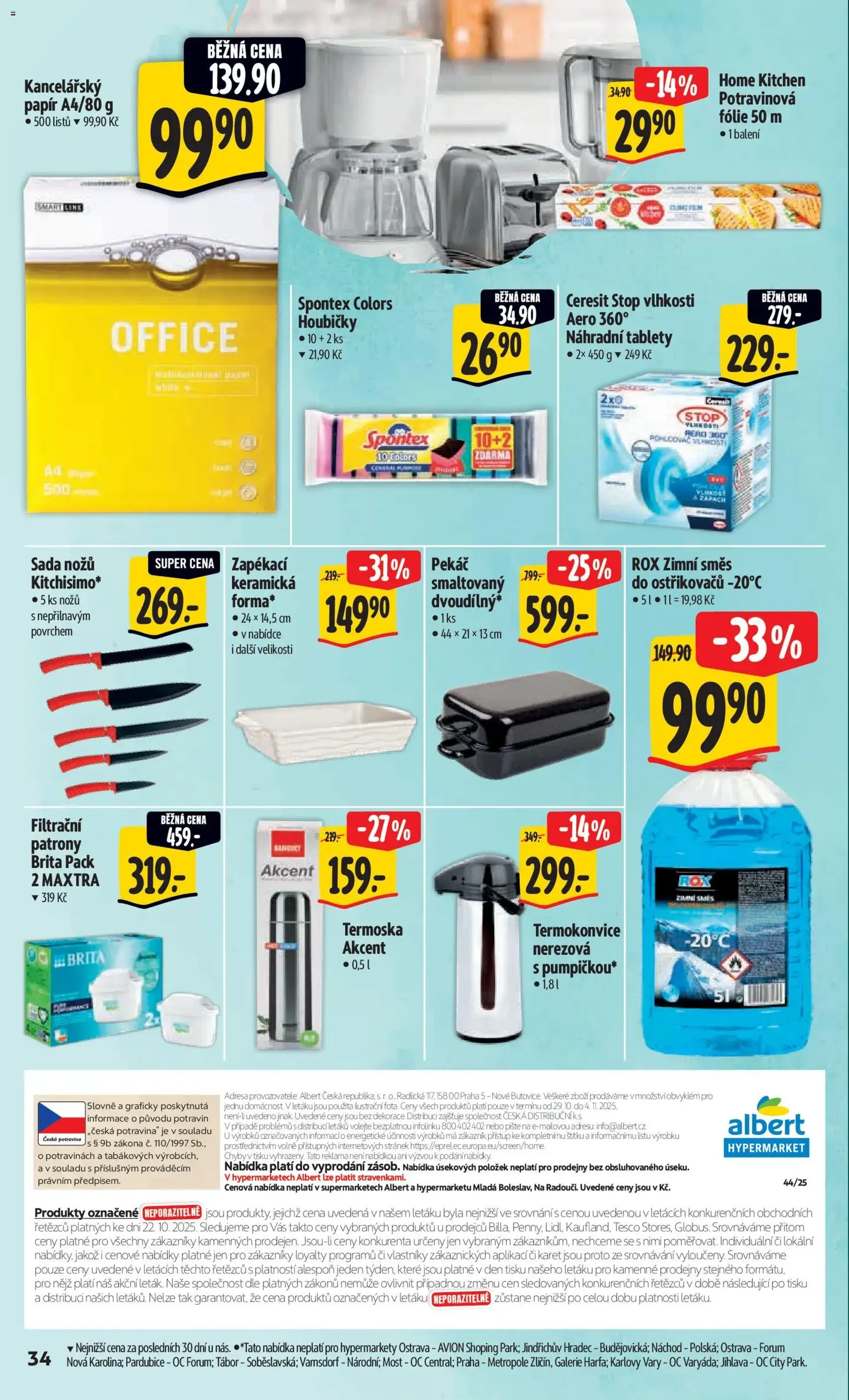 Albert leták - Hypermarket - platný leták od 29.10.2025 strana 43 z 61 Albert leták - Hypermarket - platný leták od 29.10.2025 strana 43 z 61