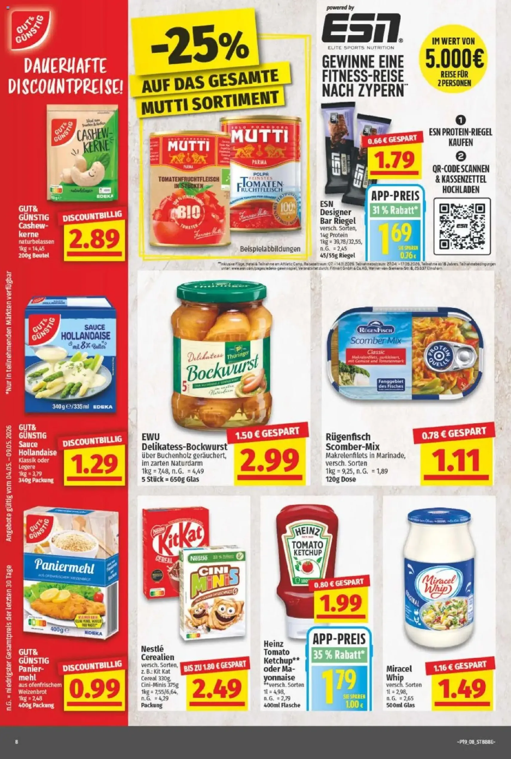 NP Discount Prospekt - Gültiger Prospekt ab 04.05.2026, Seite 8 von insgesamt 15