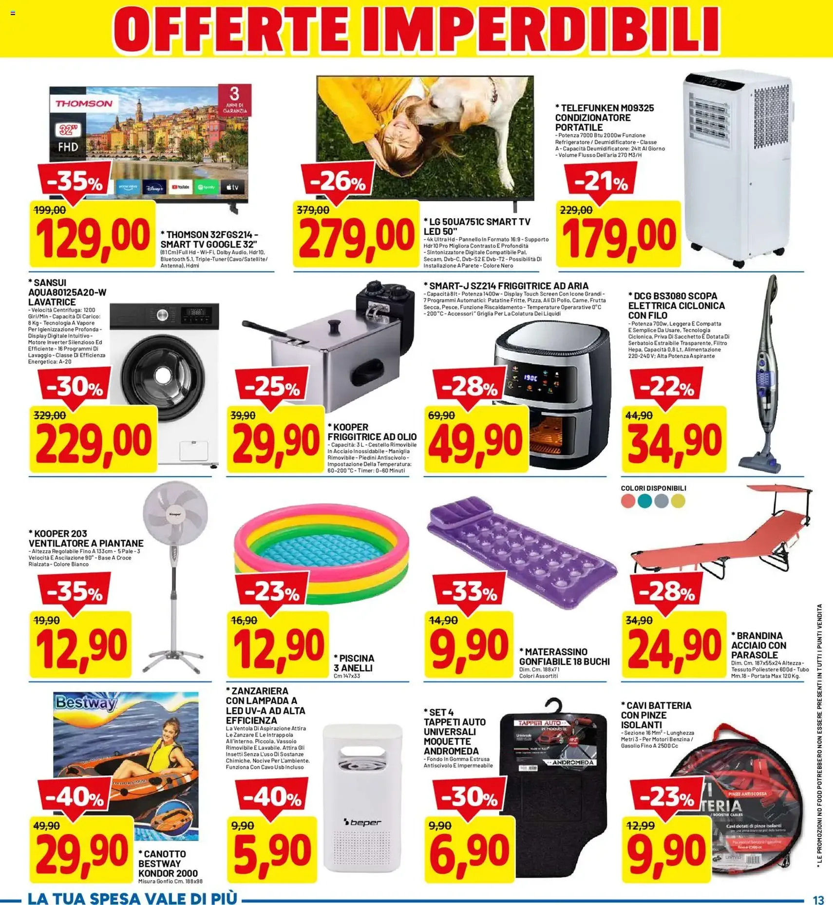 D Più volantino - volantino valido dal 22/06/2026 pagina 13 di 16