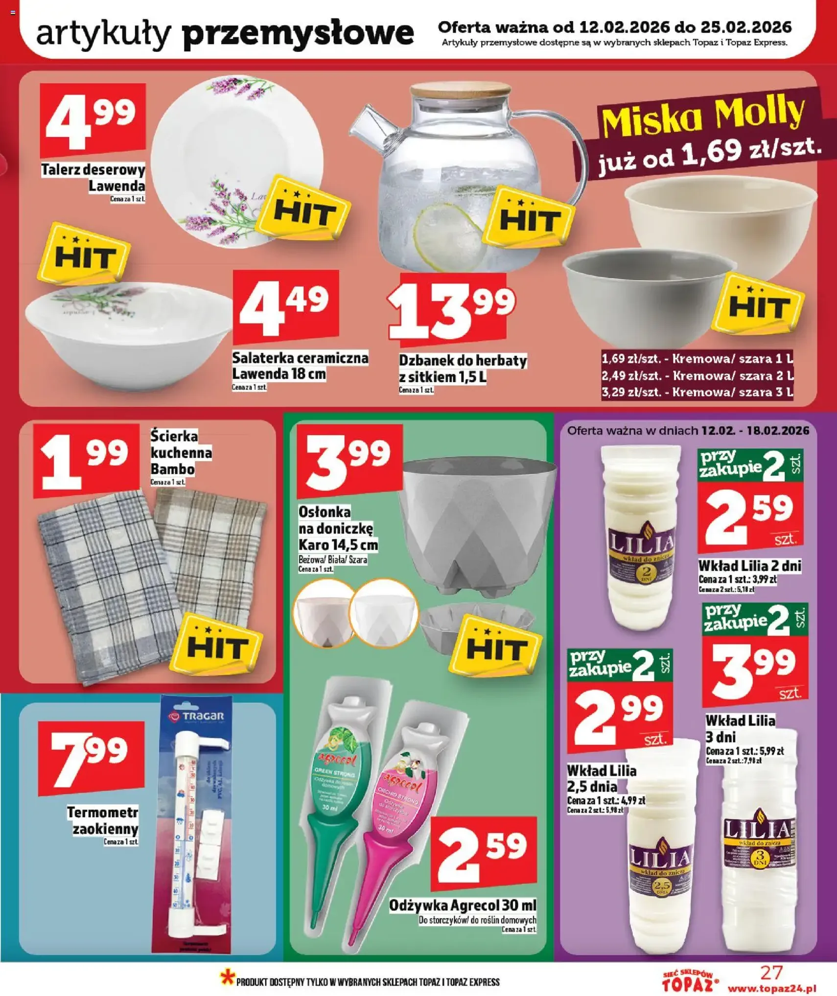 Topaz Gazetka - ważny gazetka od 12.02.2026 strona 27 z 28