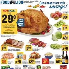 Food Lion Weekly Ad - Flyer preview valid from 11/12/2025