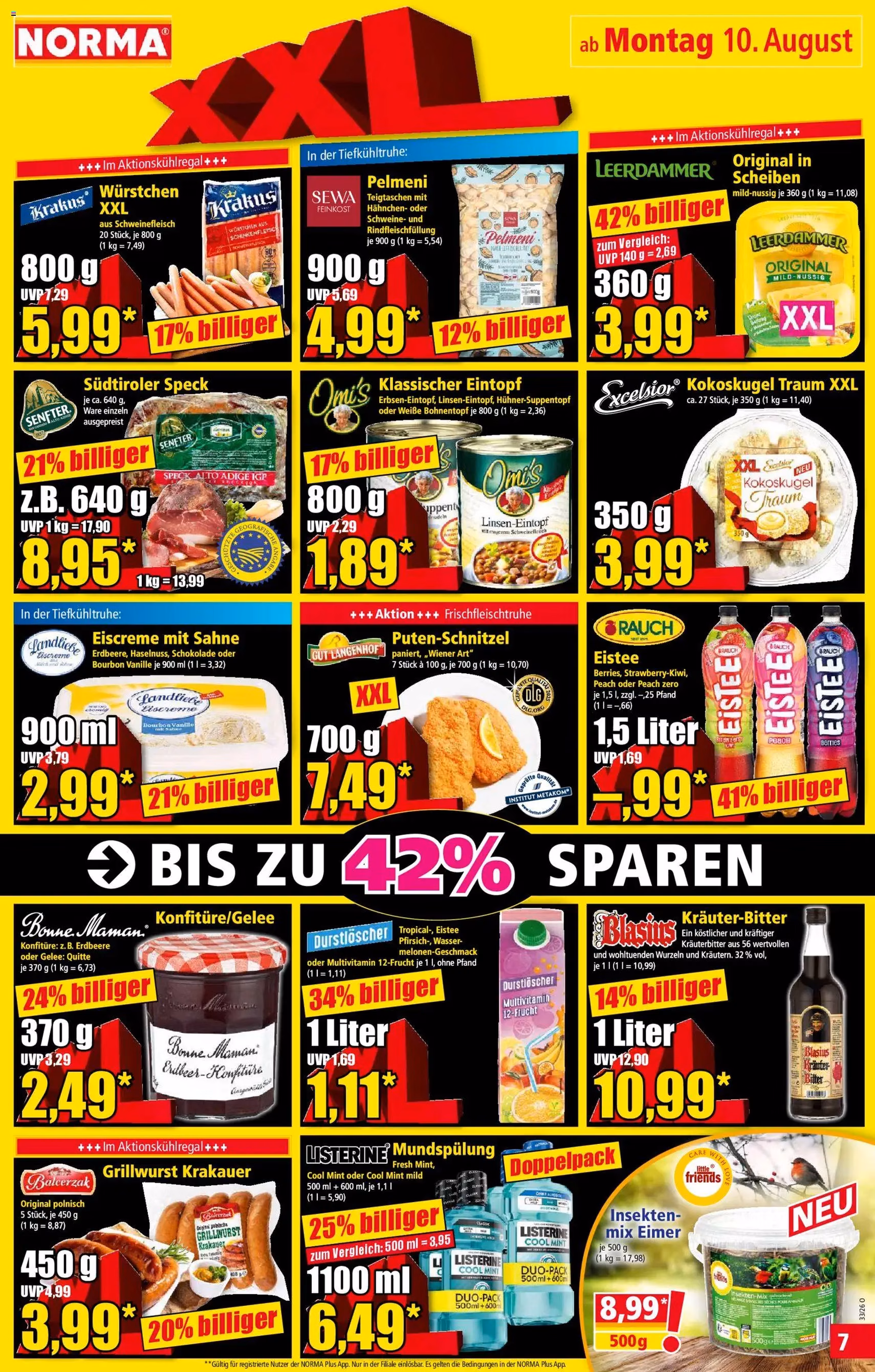 Norma Prospekt - Gültiger Prospekt ab 10.08.2026, Seite 7 von insgesamt 28