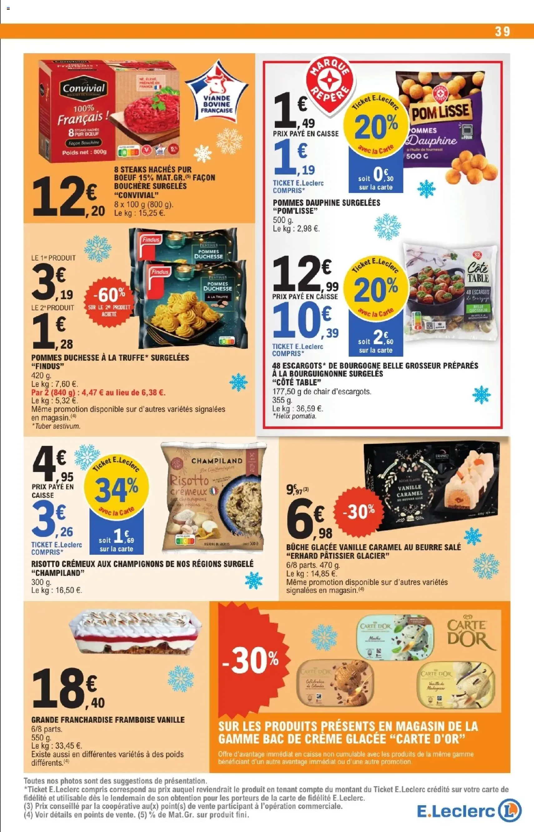 E.Leclerc catalogue semaine 51 - brochure valable à partir du 16/12/2025, page 39 sur 64