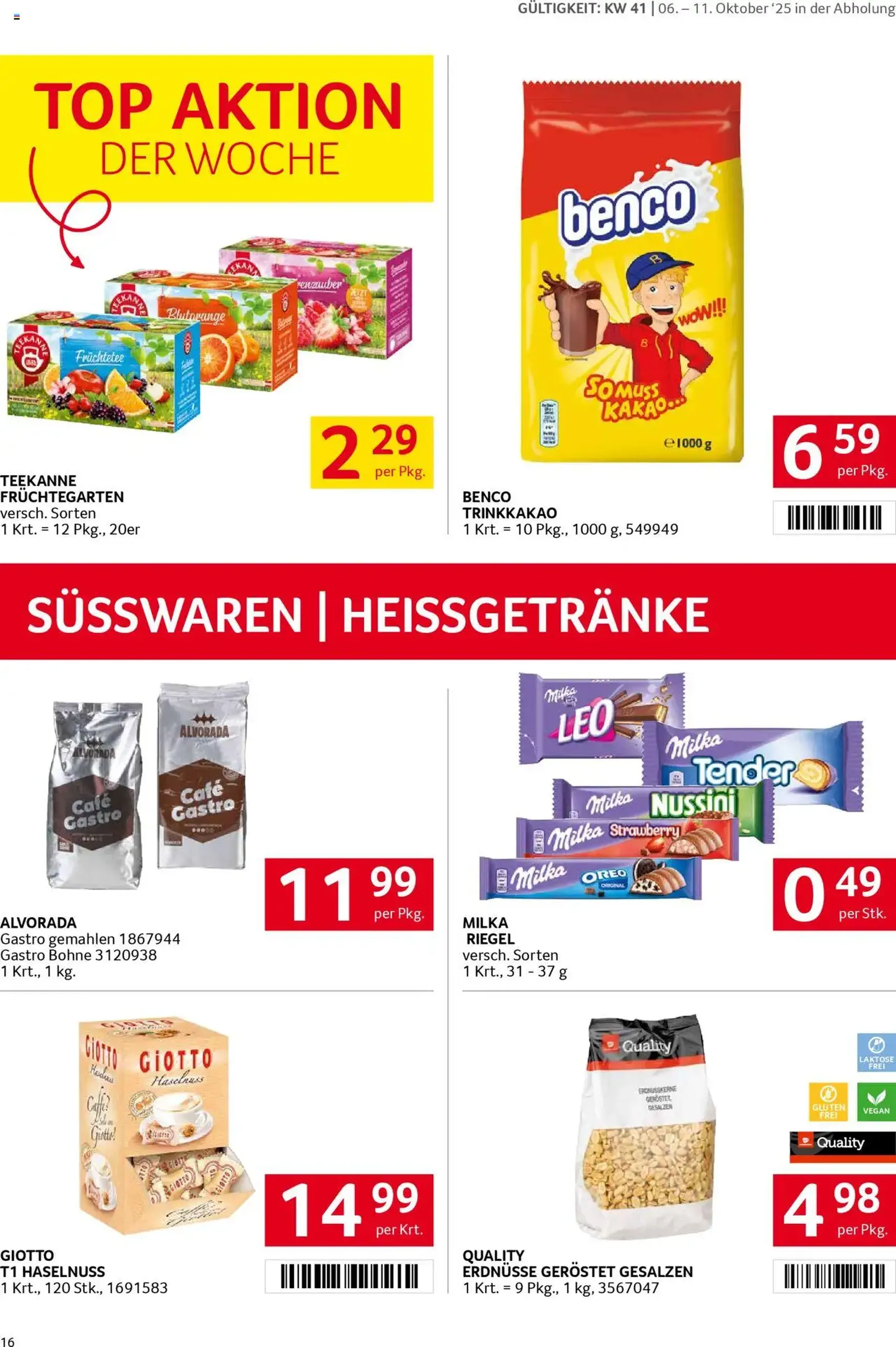 Transgourmet Flugblatt - Gültiger Prospekt ab 05.10.2025, Seite 14 von insgesamt 26