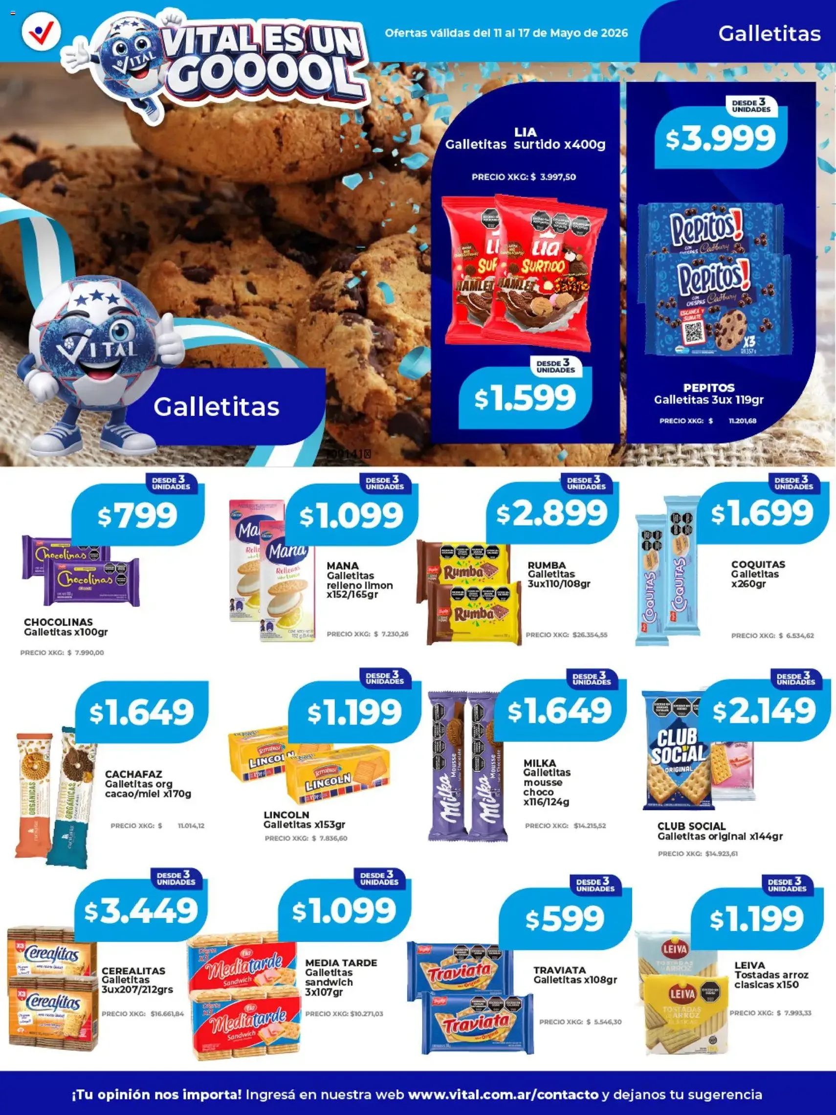 Vital ofertas - folleto válido desde 11/05/2026 página 16 de 23
