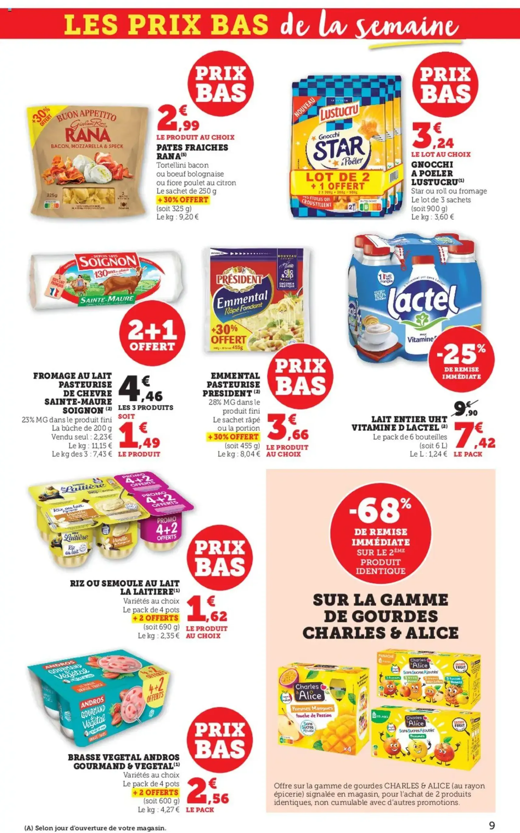 Super U catalogue - brochure valable à partir du 29/07/2025, page 9 sur 24 Super U catalogue - brochure valable à partir du 29/07/2025, page 9 sur 24
