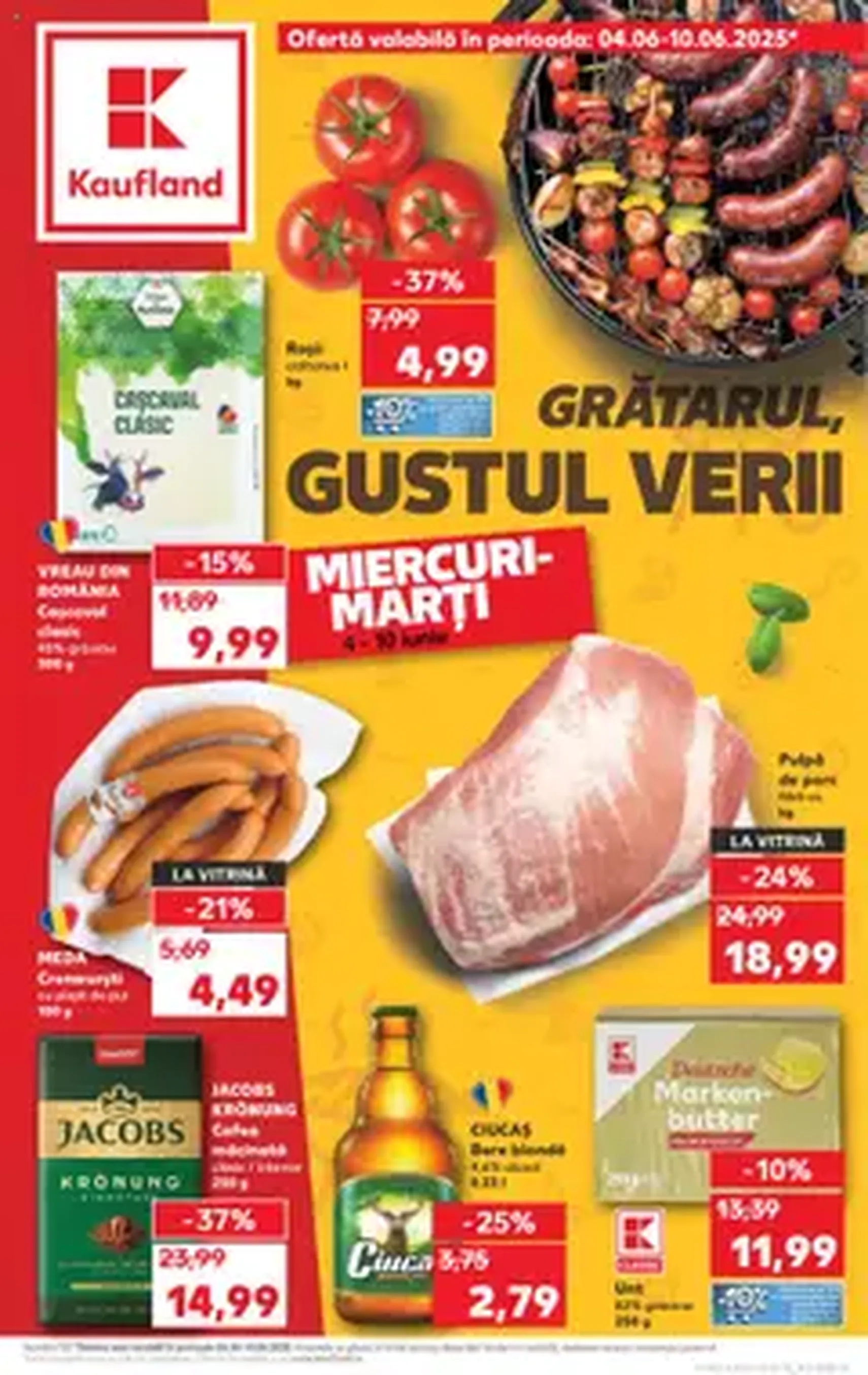 Kaufland RO - București - 2025.06.04. érvényes szórólap 1 oldal 1 oldalból