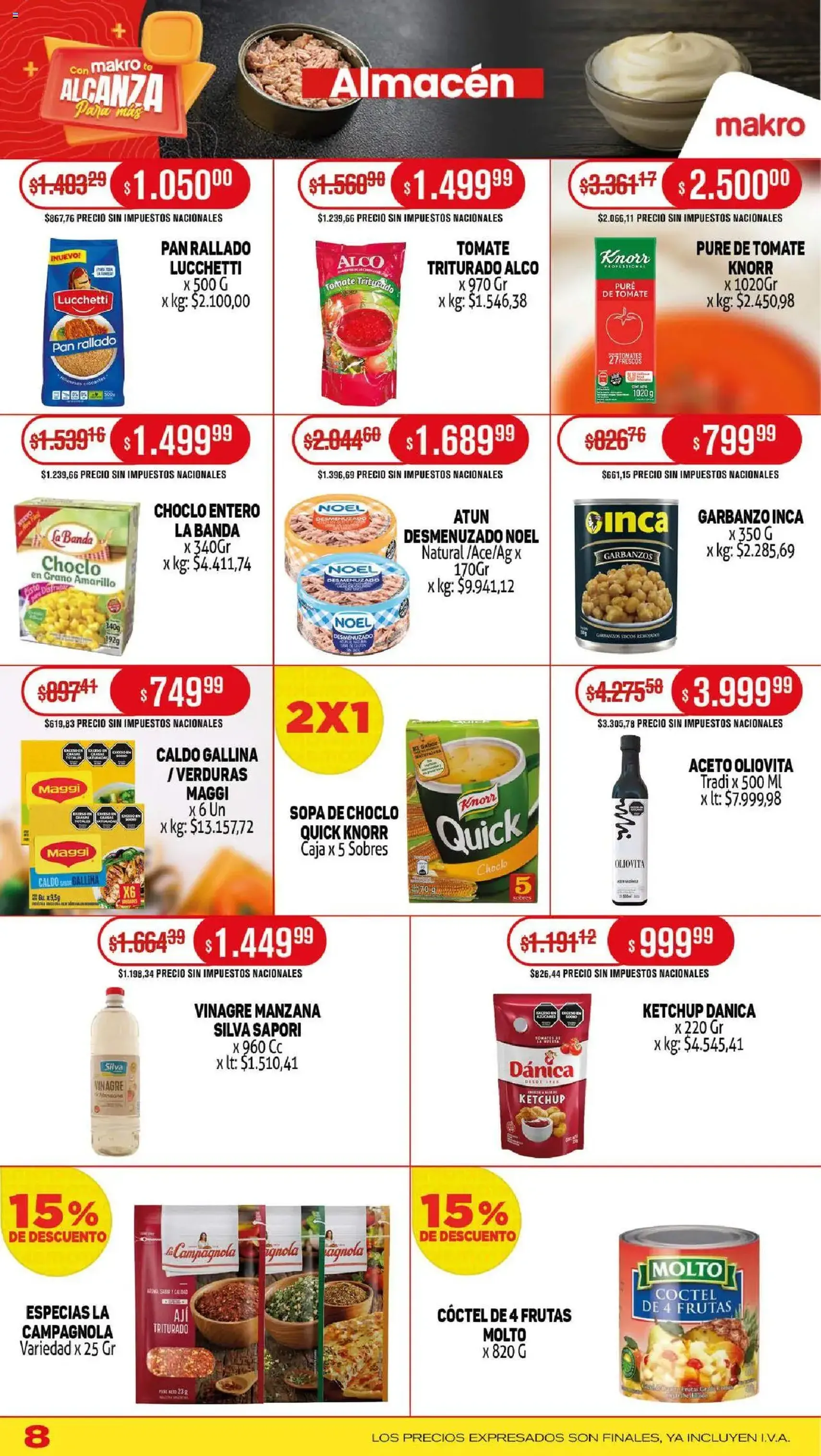Makro - Ofertas - folleto válido desde 11/09/2025 página 8 de 21