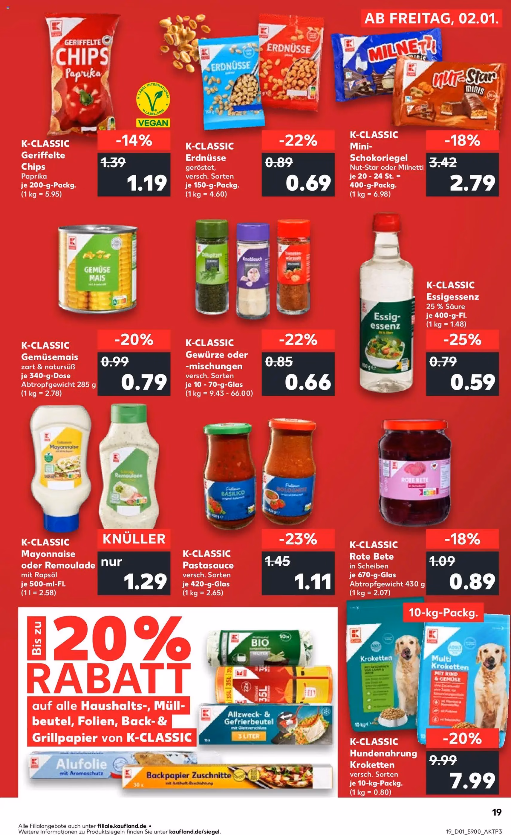 Kaufland Prospekt - Gültiger Prospekt ab 02.01.2026, Seite 19 von insgesamt 59
