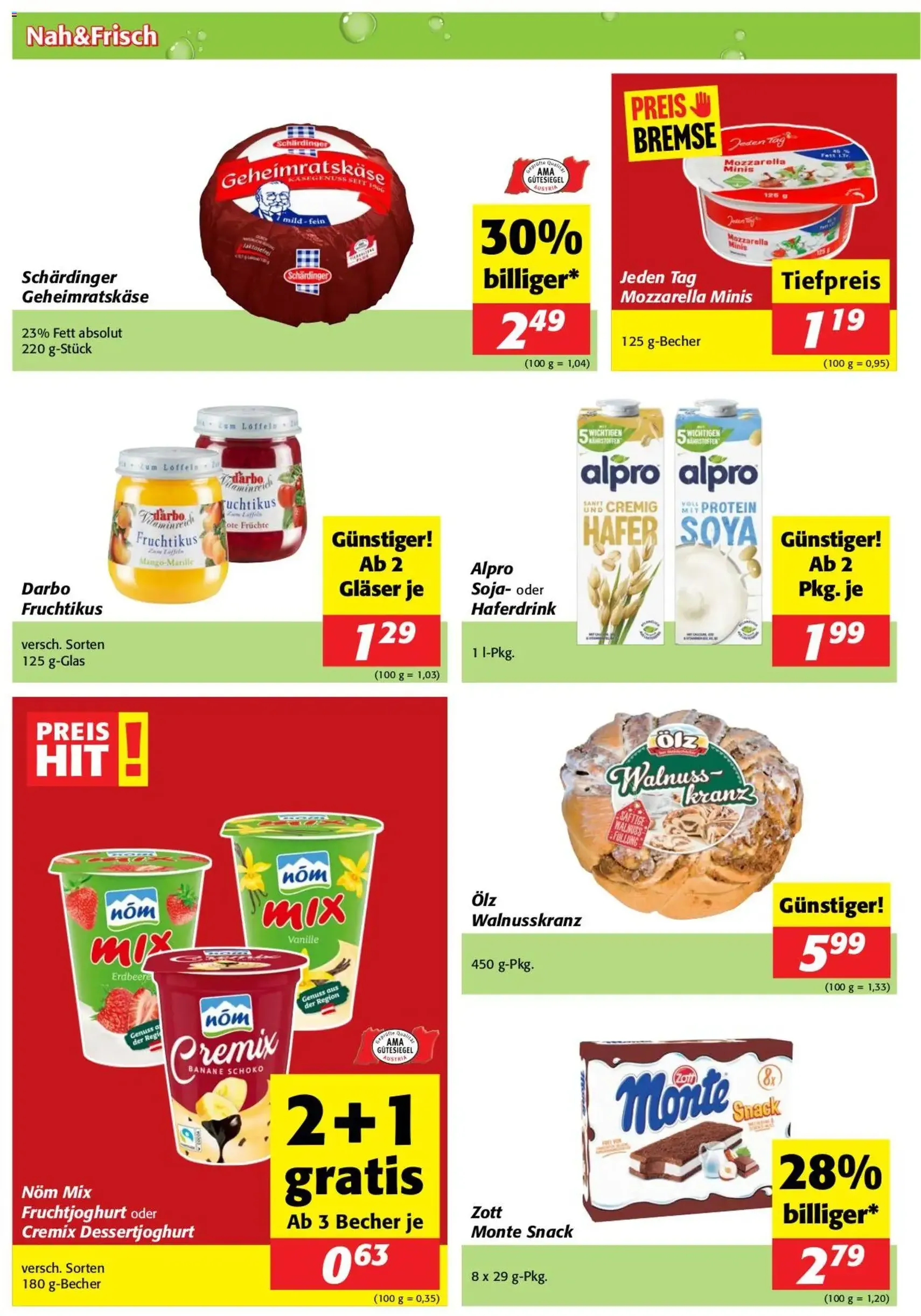 Nah und Frisch Flugblatt - Gültiger Prospekt ab 11.03.2026, Seite 2 von insgesamt 8