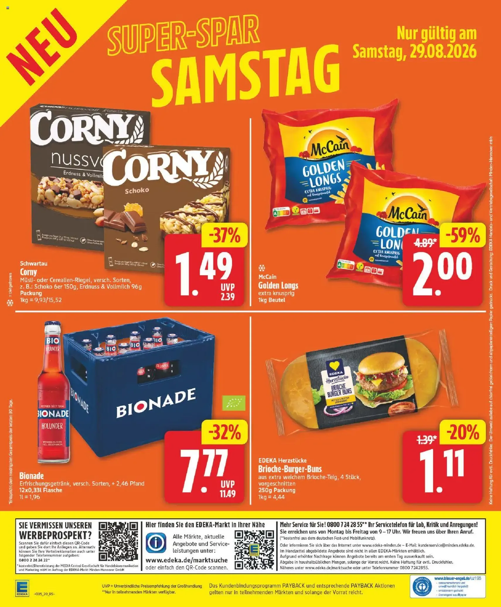 Edeka Prospekt - Gültiger Prospekt ab 24.08.2026, Seite 26 von insgesamt 29