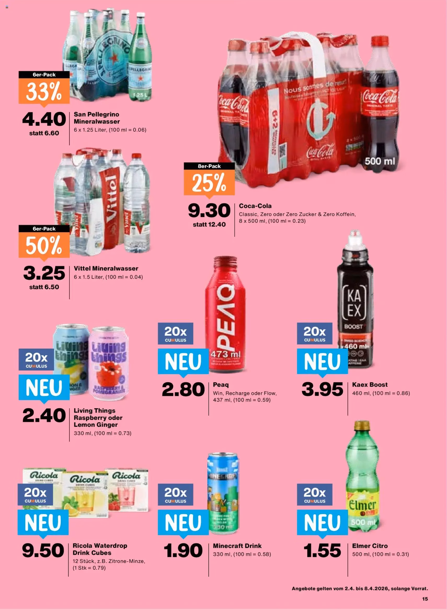 Migros aktionen - Gültiger Prospekt ab 02.04.2026, Seite 15 von insgesamt 24