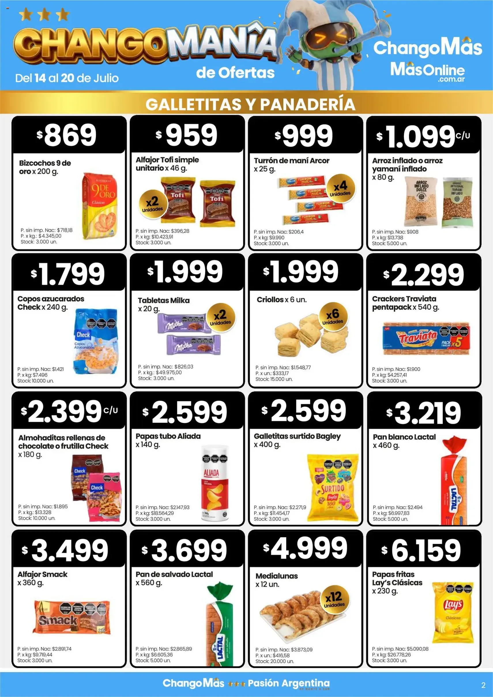 Changomas ofertas - folleto válido desde 14/07/2026 página 17 de 30