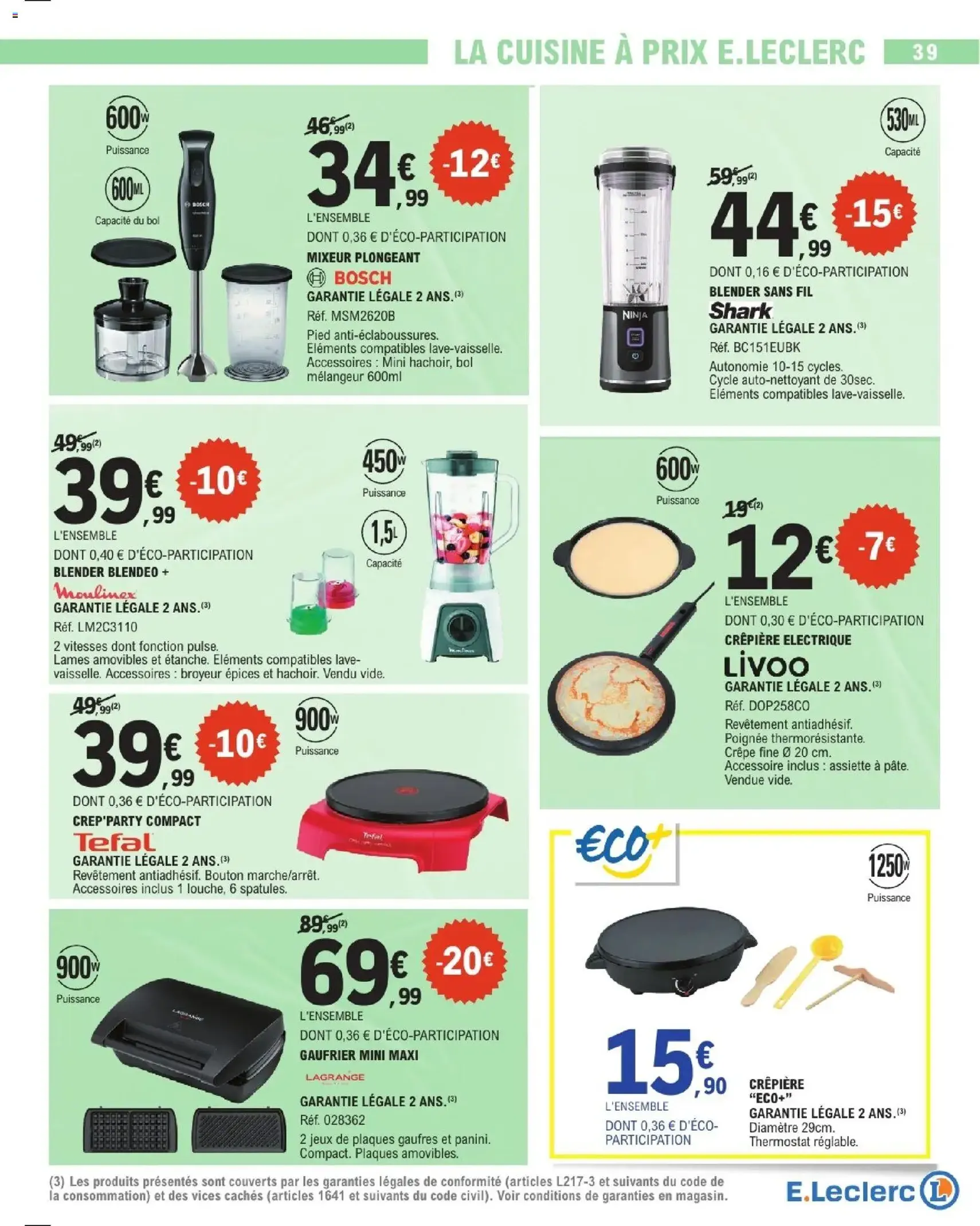 E.Leclerc catalogue semaine 4 - brochure valable à partir du 20/01/2026, page 39 sur 56