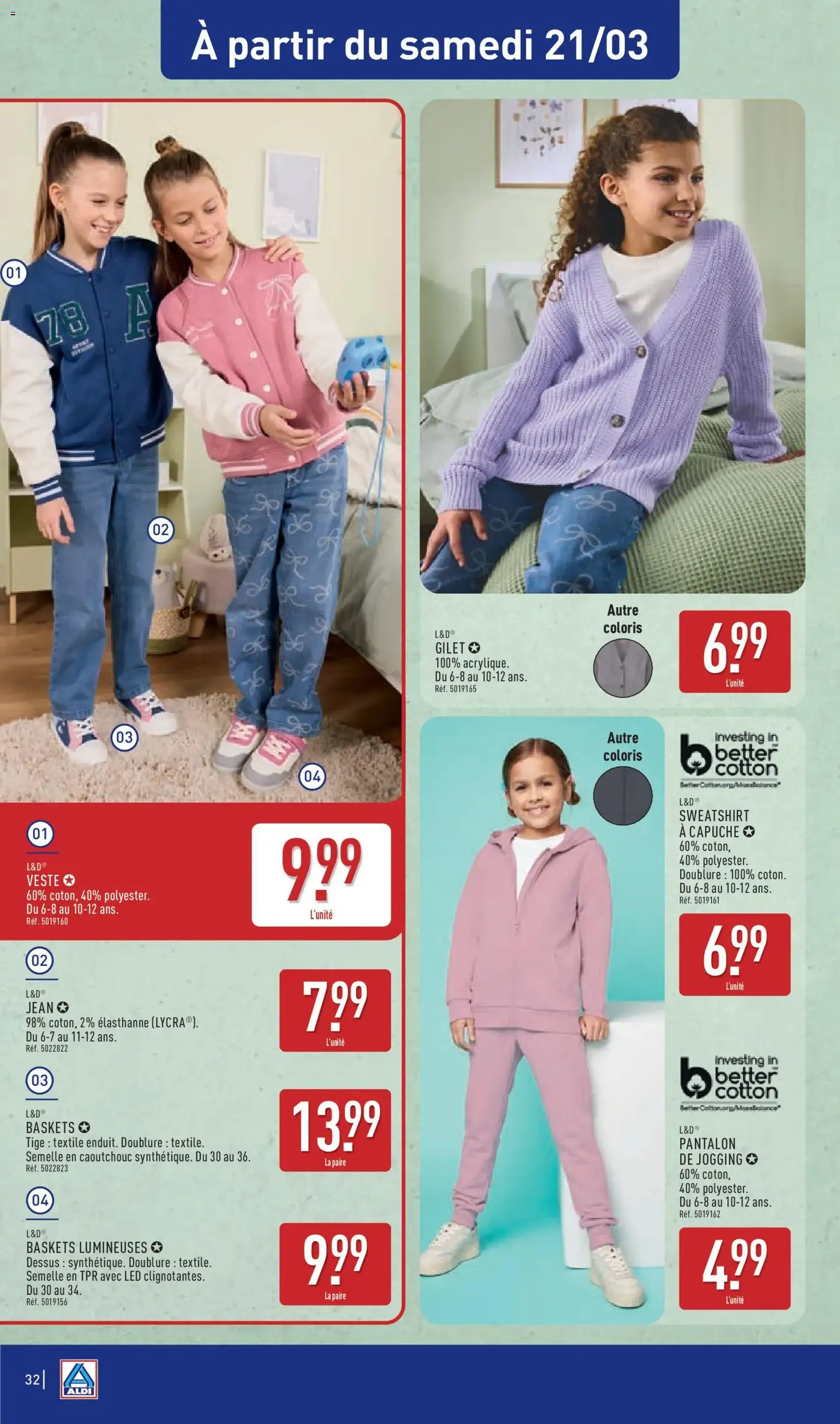 Aldi - Catalogue de la semaine 12 - brochure valable à partir du 17/03/2026, page 34 sur 41
