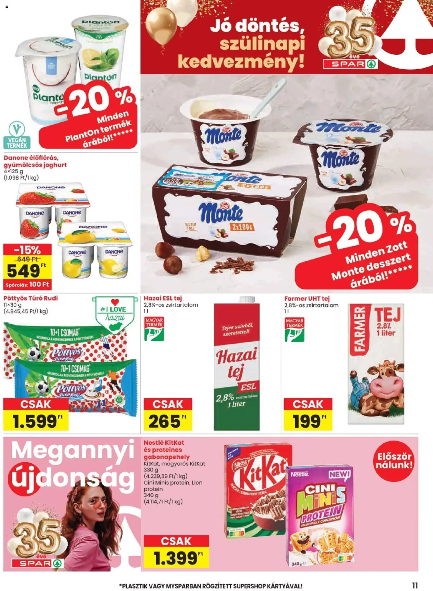 Spar akciós újság - 2026.06.25. érvényes szórólap 11 oldal 20 oldalból