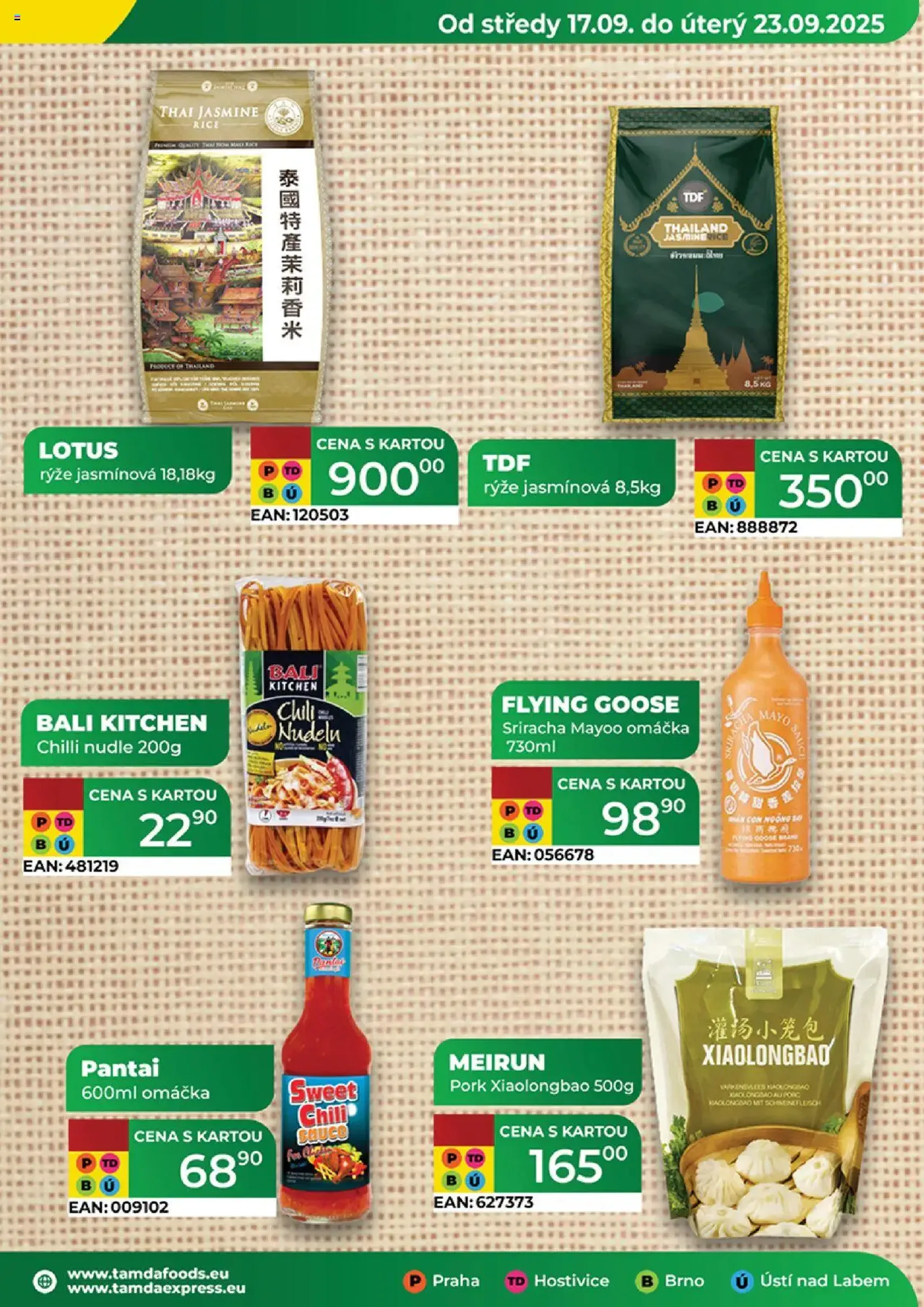 Tamda Foods leták - platný leták od 17.09.2025 strana 29 z 52