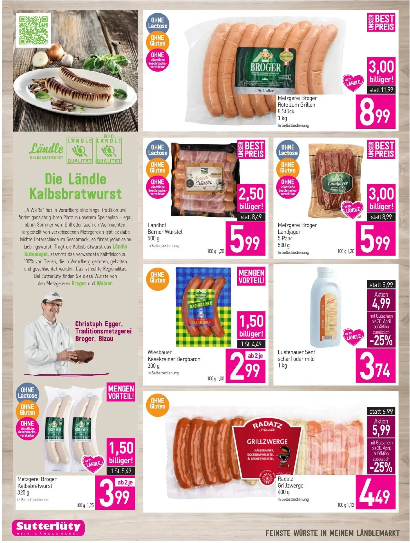 Sutterlüty Flugblatt - Gültiger Prospekt ab 23.04.2026, Seite 12 von insgesamt 20