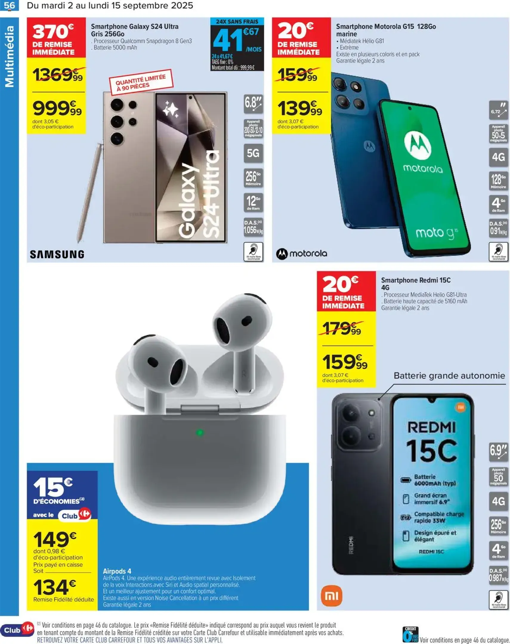 Carrefour catalogue semaine 36 - brochure valable à partir du 02/09/2025, page 58 sur 86 Carrefour catalogue semaine 36 - brochure valable à partir du 02/09/2025, page 58 sur 86
