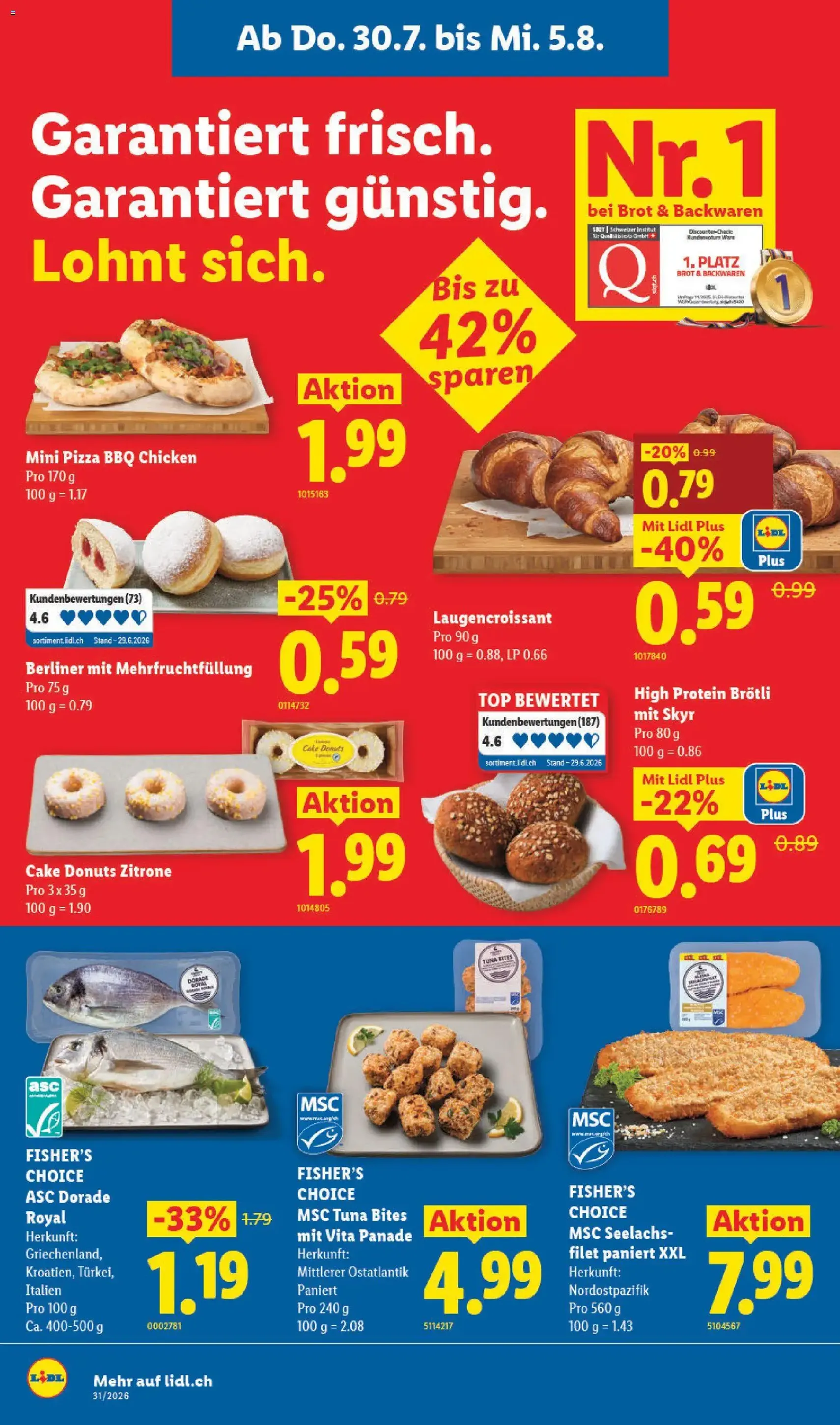 Lidl aktionen - Gültiger Prospekt ab 30.07.2026, Seite 6 von insgesamt 34