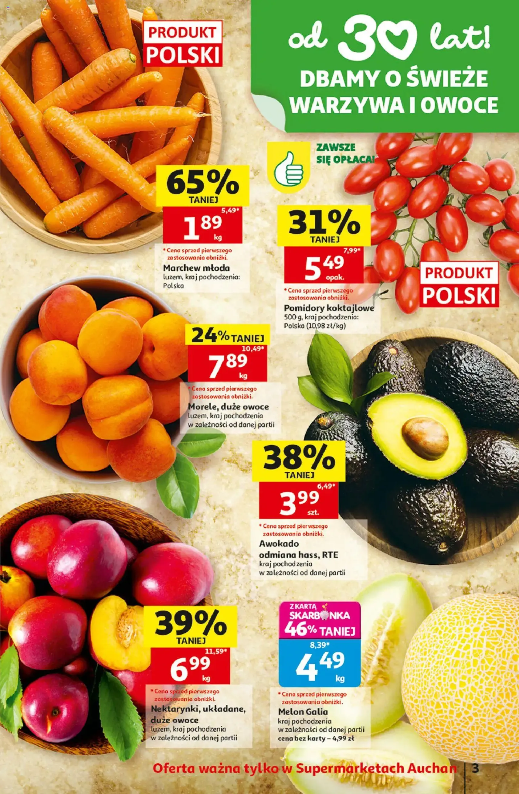 Auchan gazetka - ważny gazetka od 30.07.2026 strona 3 z 8