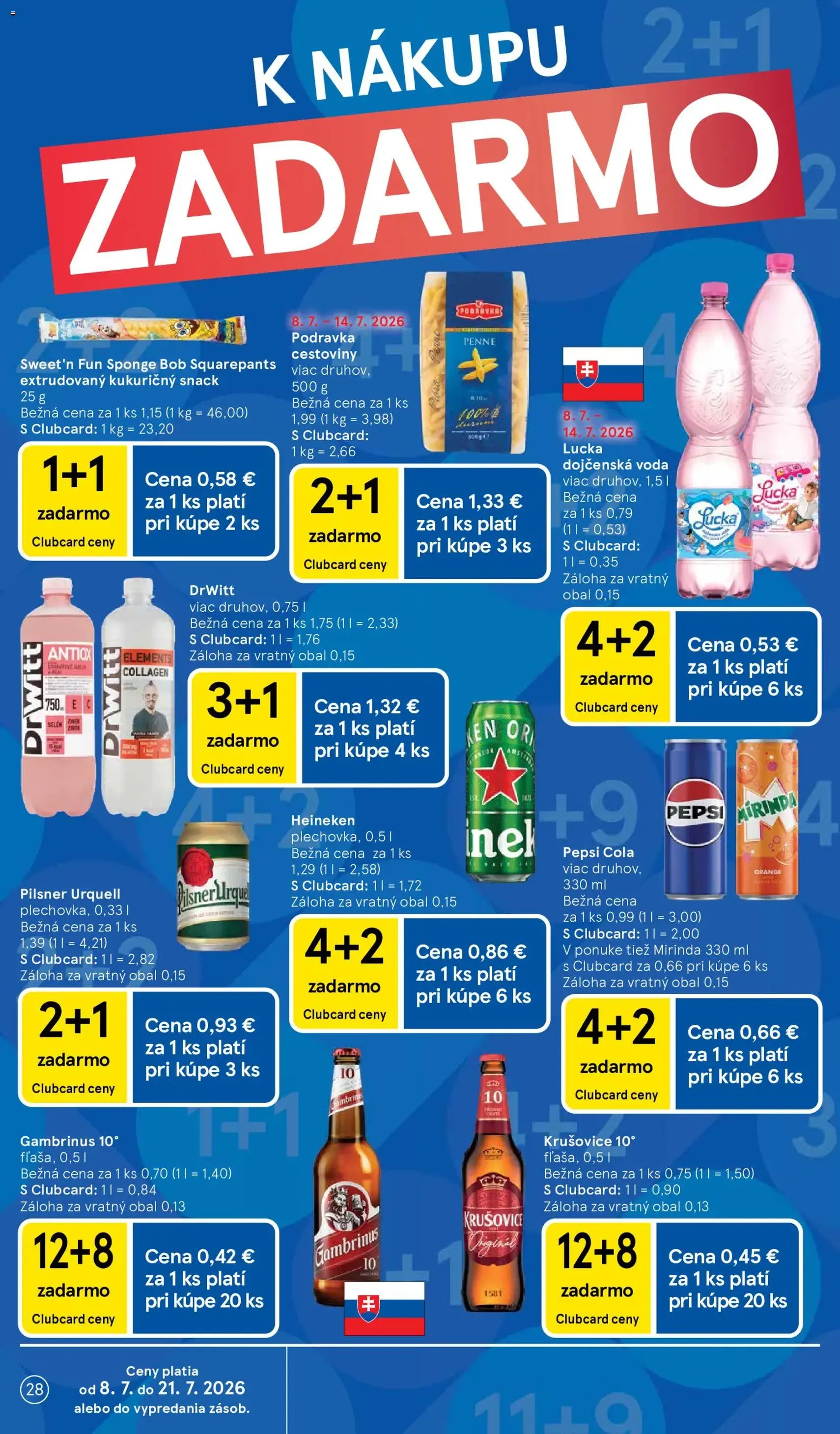 Tesco Hypermarket - leták - platný leták od 08.07.2026 strana 28 z 48
