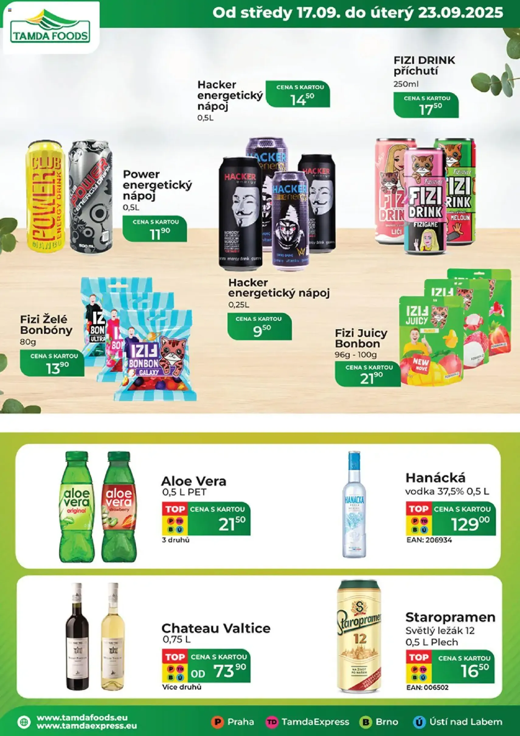 Tamda Foods leták - platný leták od 17.09.2025 strana 1 z 52