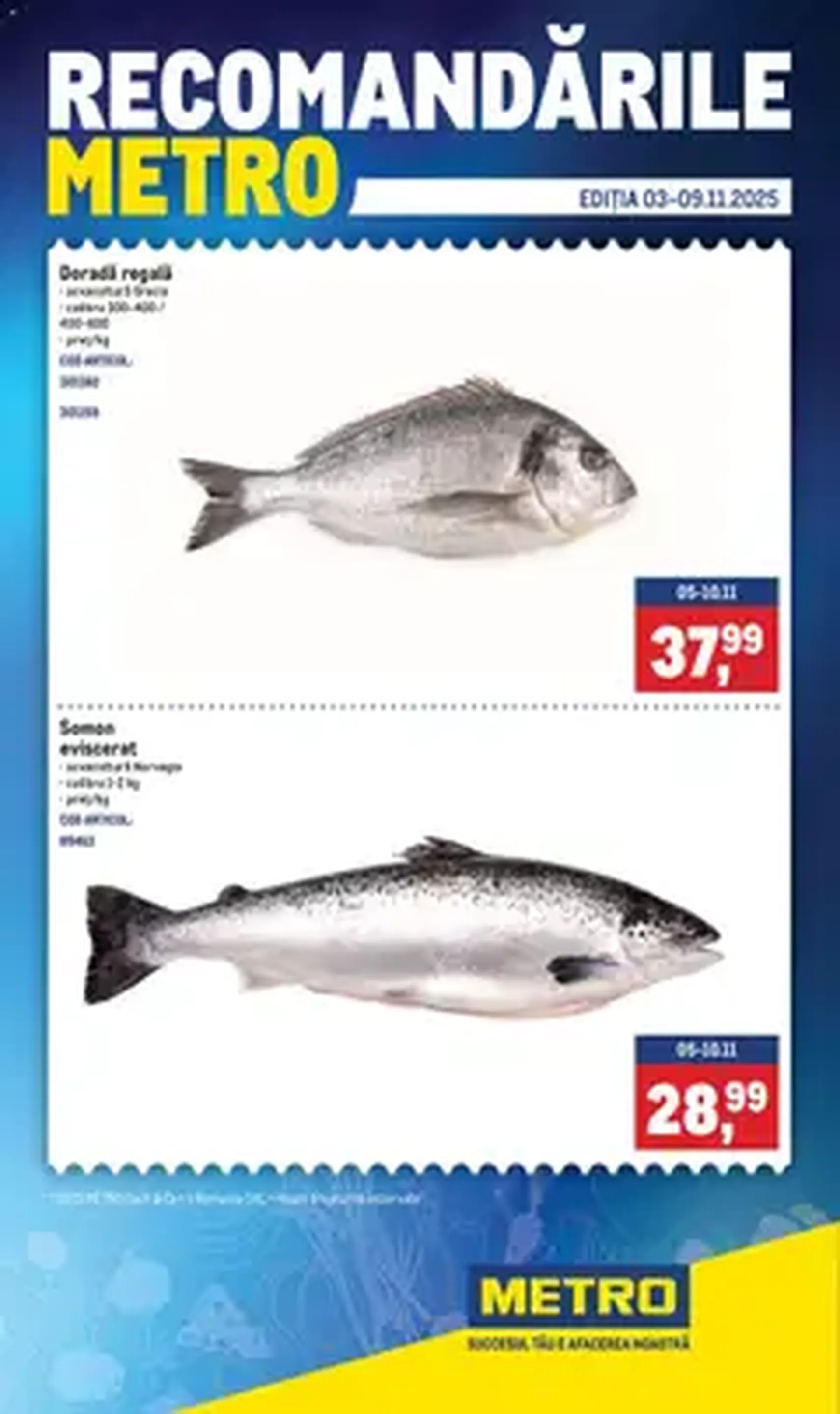 Catalog Metro - cataloage valabile începând cu 03.11.2025 pagina 1 din 1