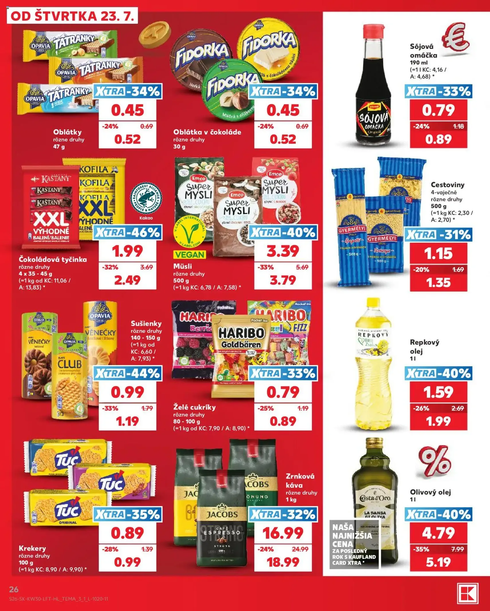 Kaufland leták - platný leták od 23.07.2026 strana 26 z 74