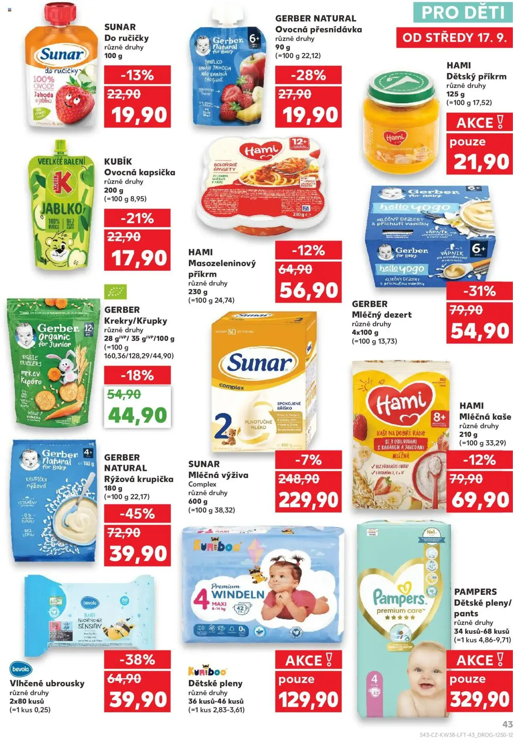 Kaufland leták - platný leták od 17.09.2025 strana 43 z 90