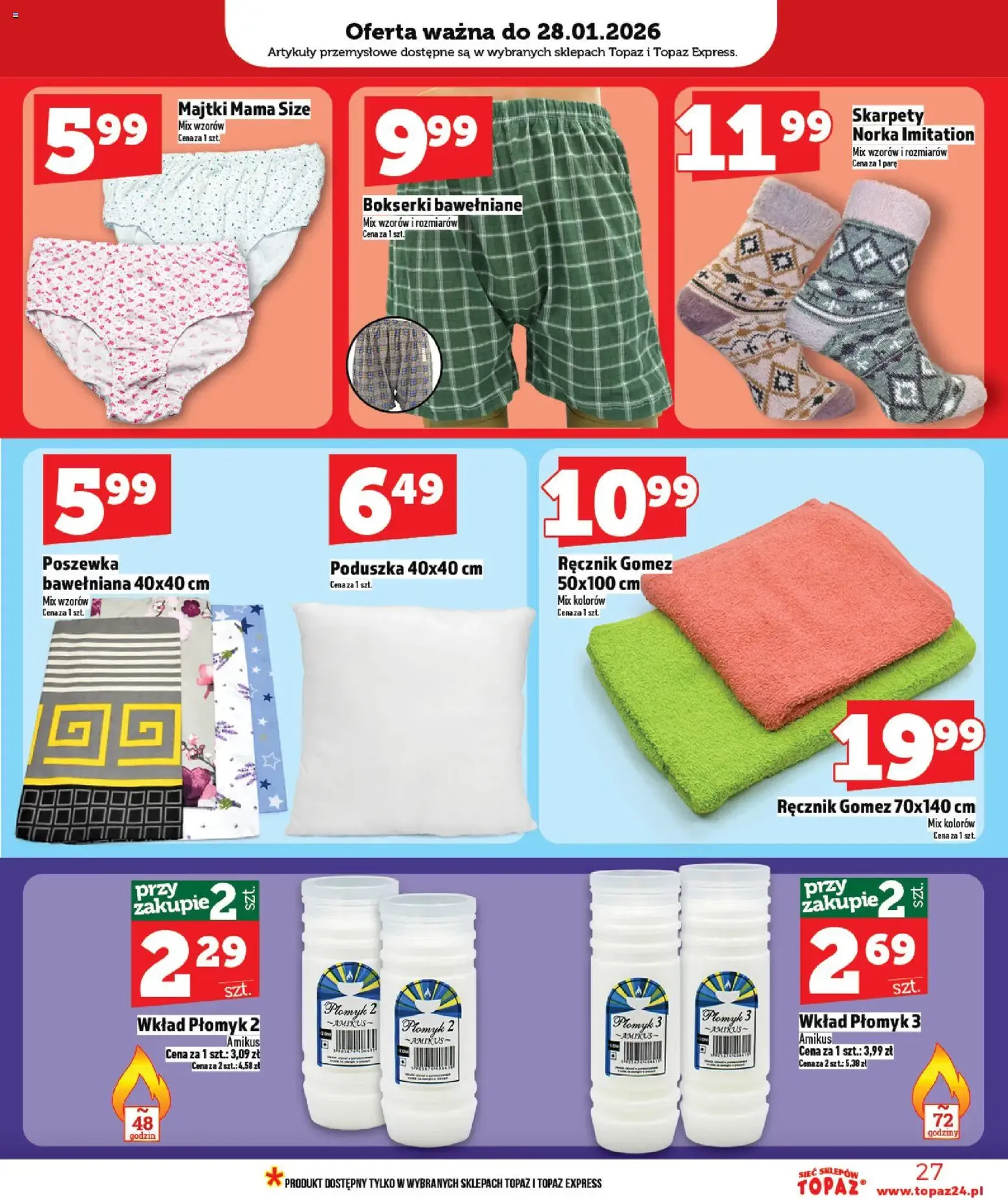 Topaz Gazetka - ważny gazetka od 22.01.2026 strona 27 z 28