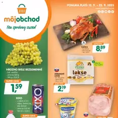 Môj obchod leták - náhľad letáku platný od 12.09.2025