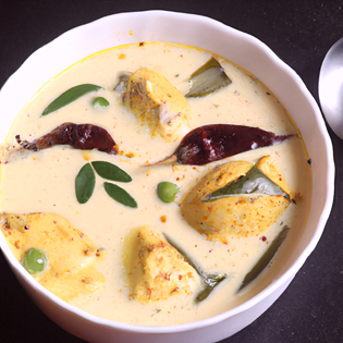 Recipe preview Delicious Turmeric Yogurt Kadhi Recipe