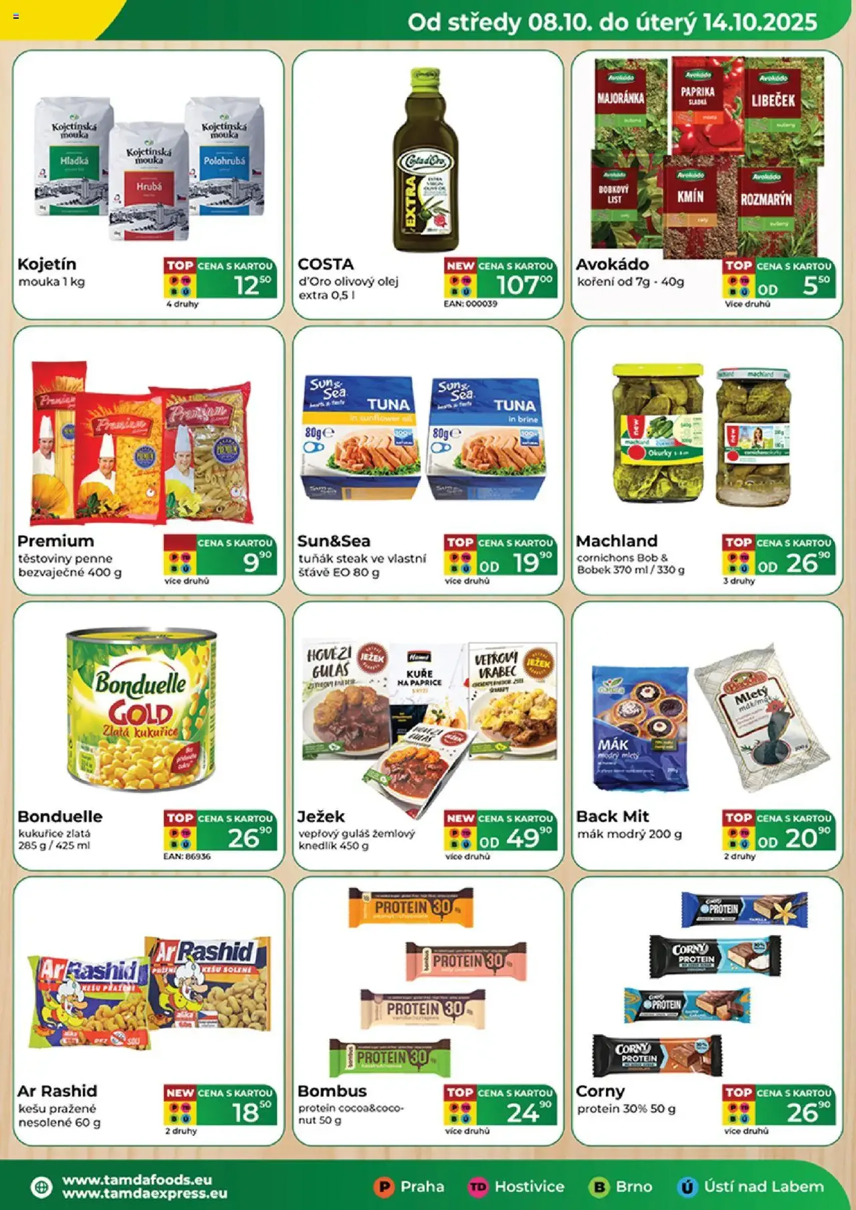 Tamda Foods leták - platný leták od 08.10.2025 strana 3 z 52
