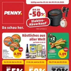 Penny Markt Flugblatt - Prospekt Vorschau gültig ab 23.10.2025