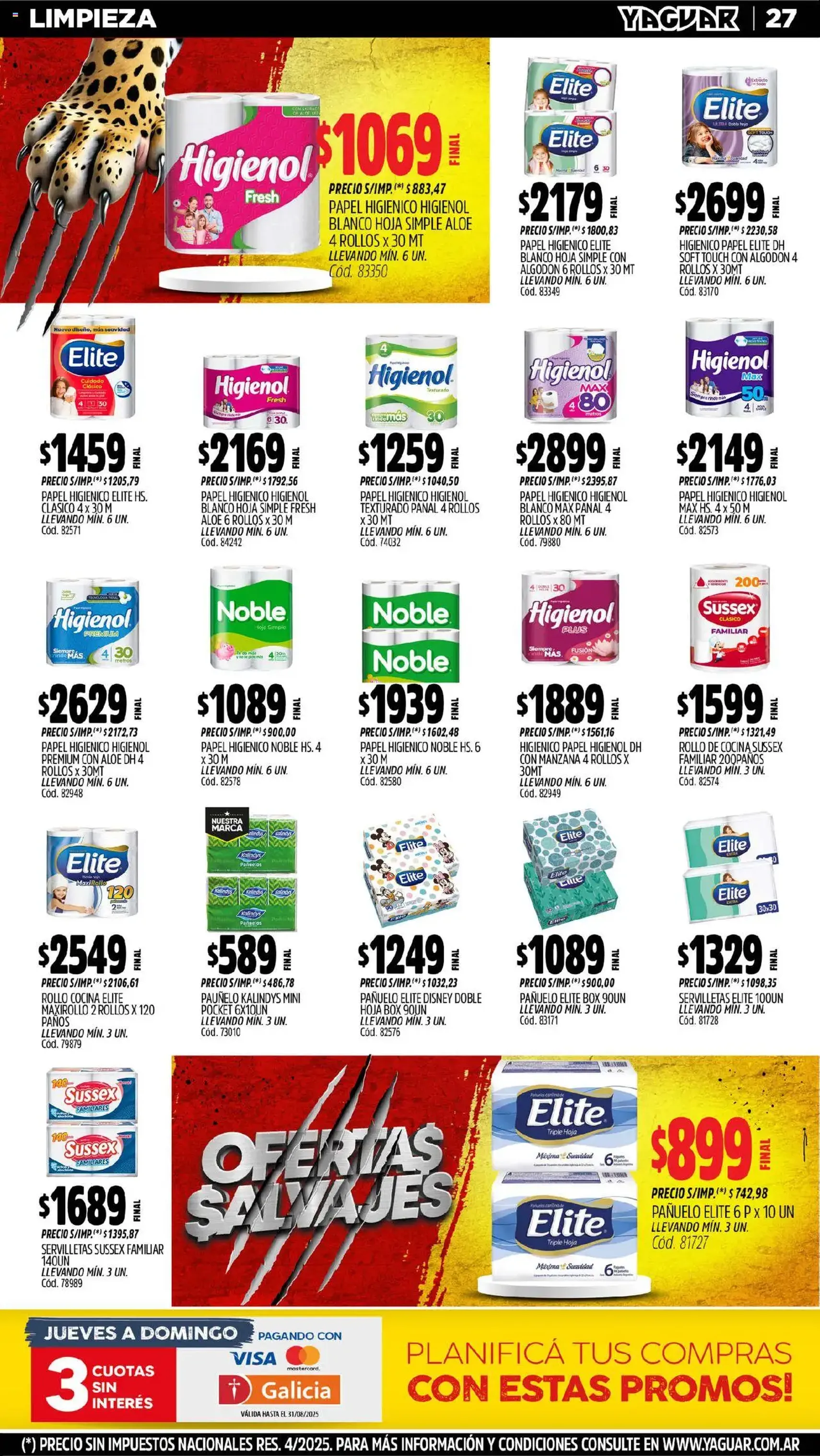 Yaguar catálogo - folleto válido desde 04/08/2025 página 28 de 45